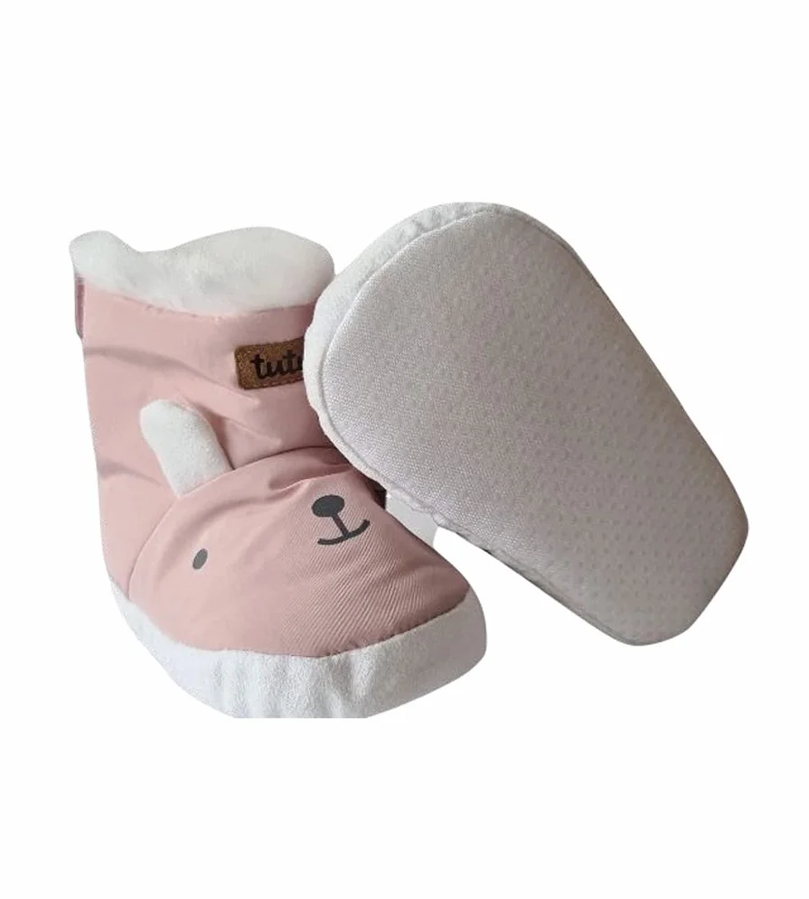 TUTU Buty do raczkowania, dla chłopców i dziewczynek, antypoślizgowe, miękka podeszwa, buty zimowe, buty do raczkowania, w kolorze różowym, rozmiar S, różowy, Small
