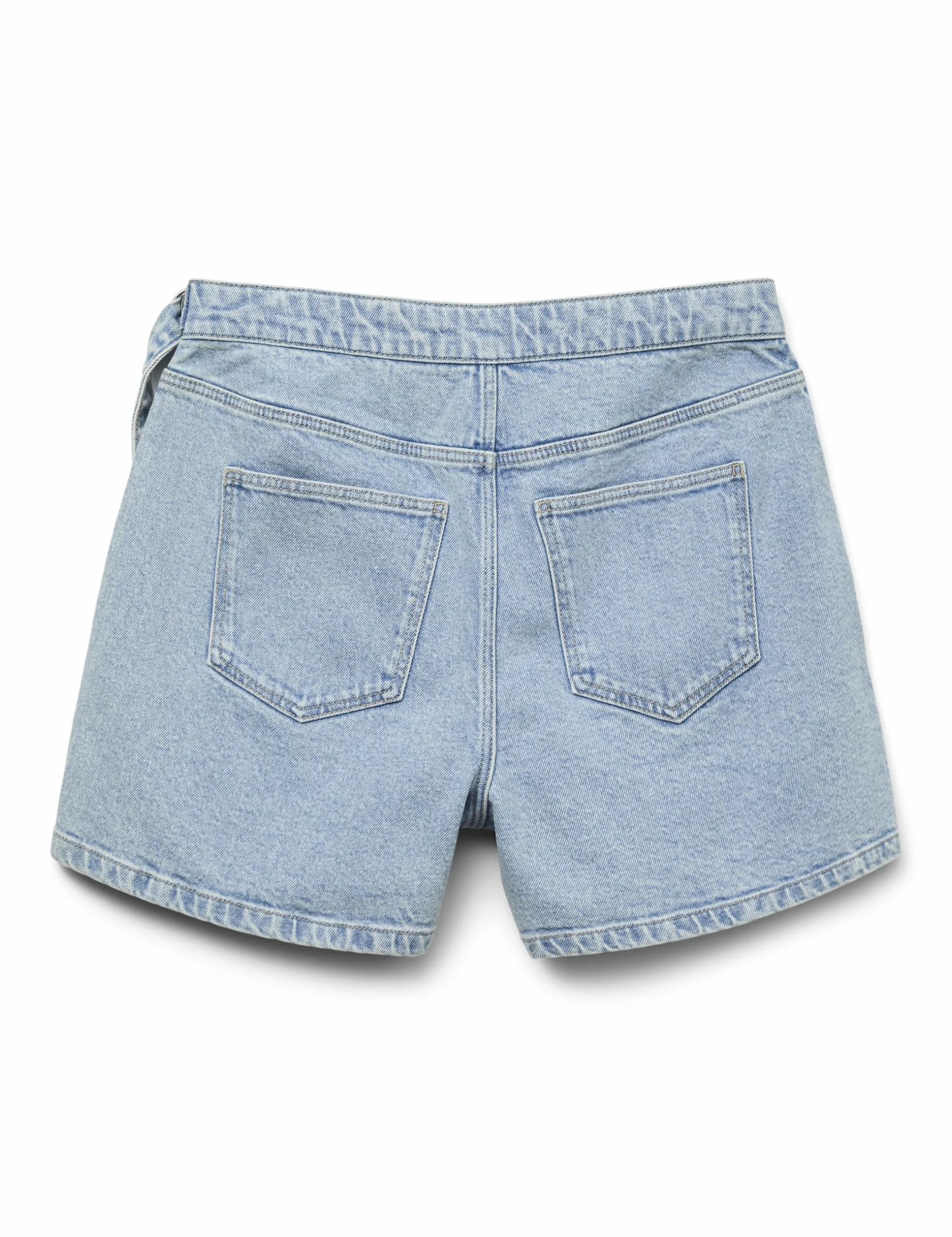 Vero Moda Vmvica Hr Short DNM Skort Vi3450, jasnoniebieski (light blue denim), XS