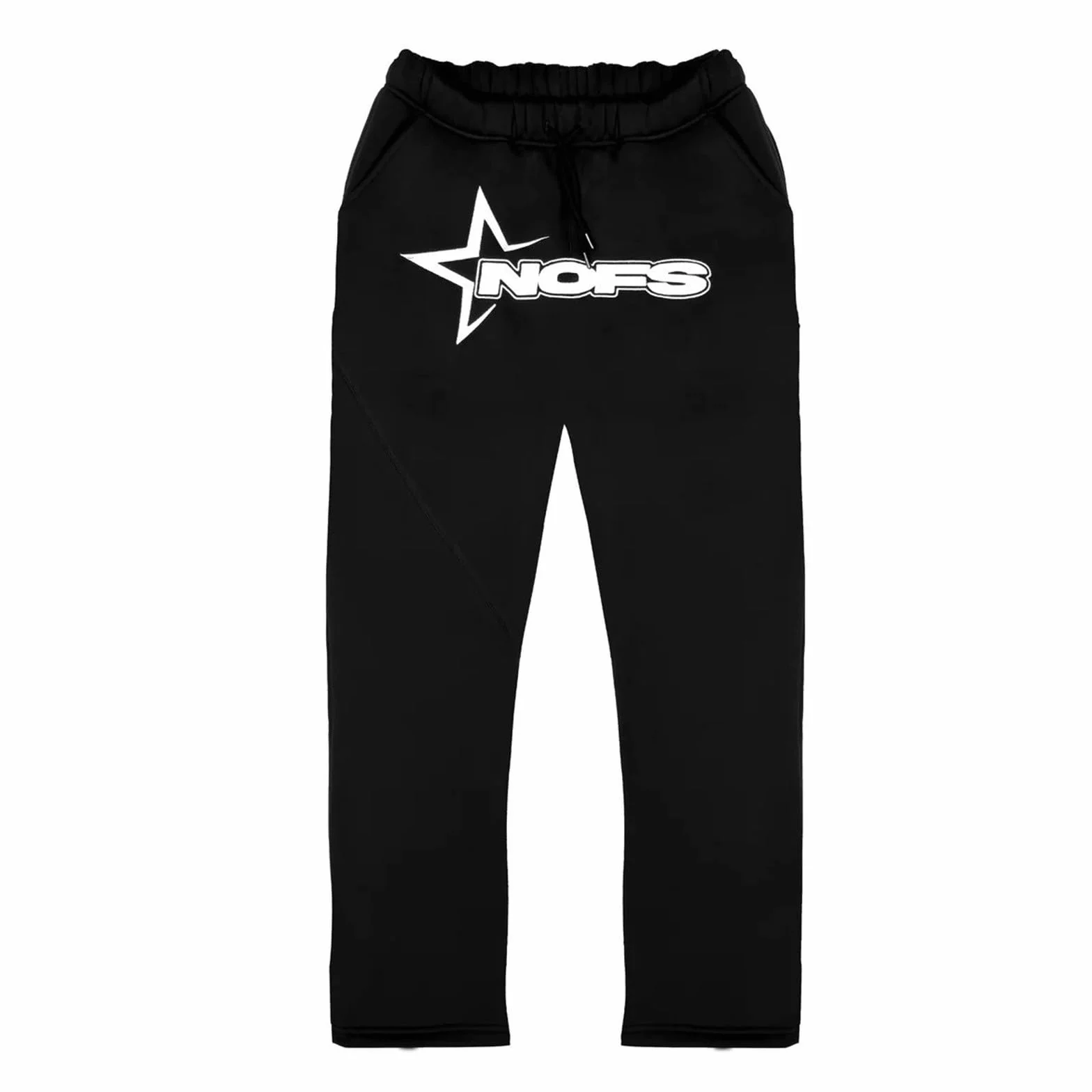 NOFS Męski dres do joggingu, Y2K, bawełna, 2 sztuki, bluza sportowa, bluza z kapturem Y2K + spodnie Nofs, męski dres sportowy, strój streetwear 2024, S
