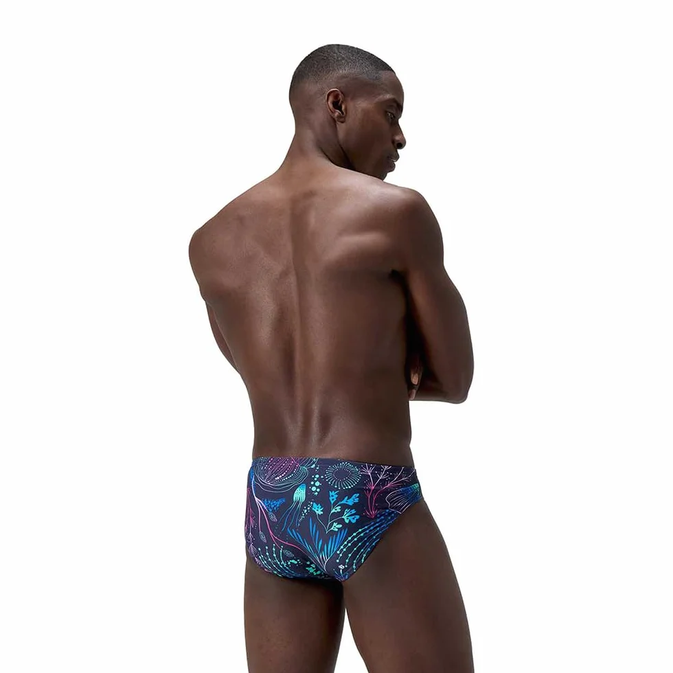 Speedo Krótkie Mężczyźni Print Brief 2"