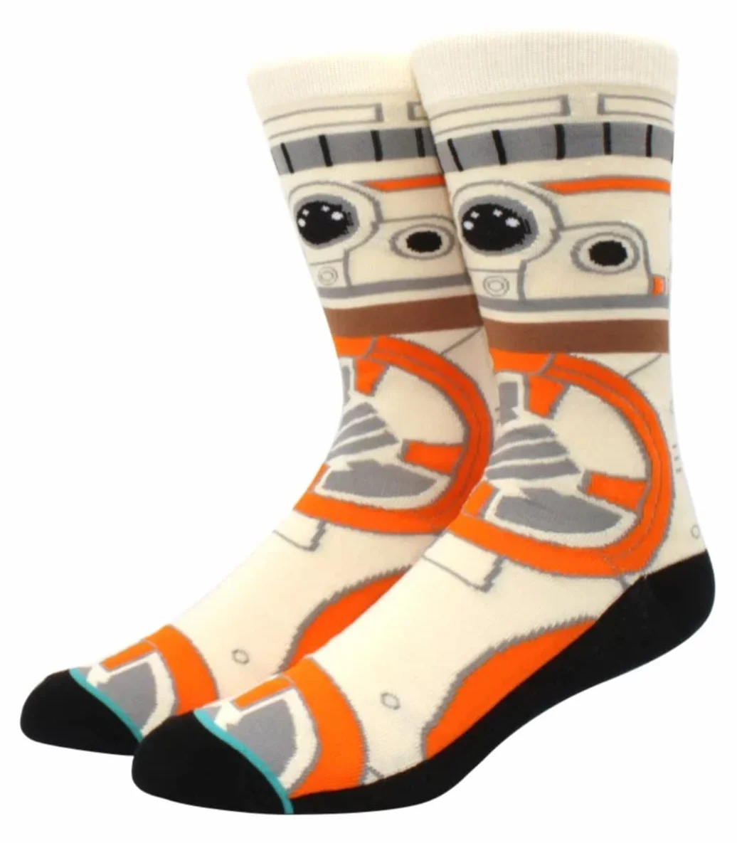 WOO GIRL skarpety z motywami: Darth Vader/R2-D2/Szturmowcy, do domu i w podróż, dla fanów Gwiezdnych Wojen, rozmiar 37-45