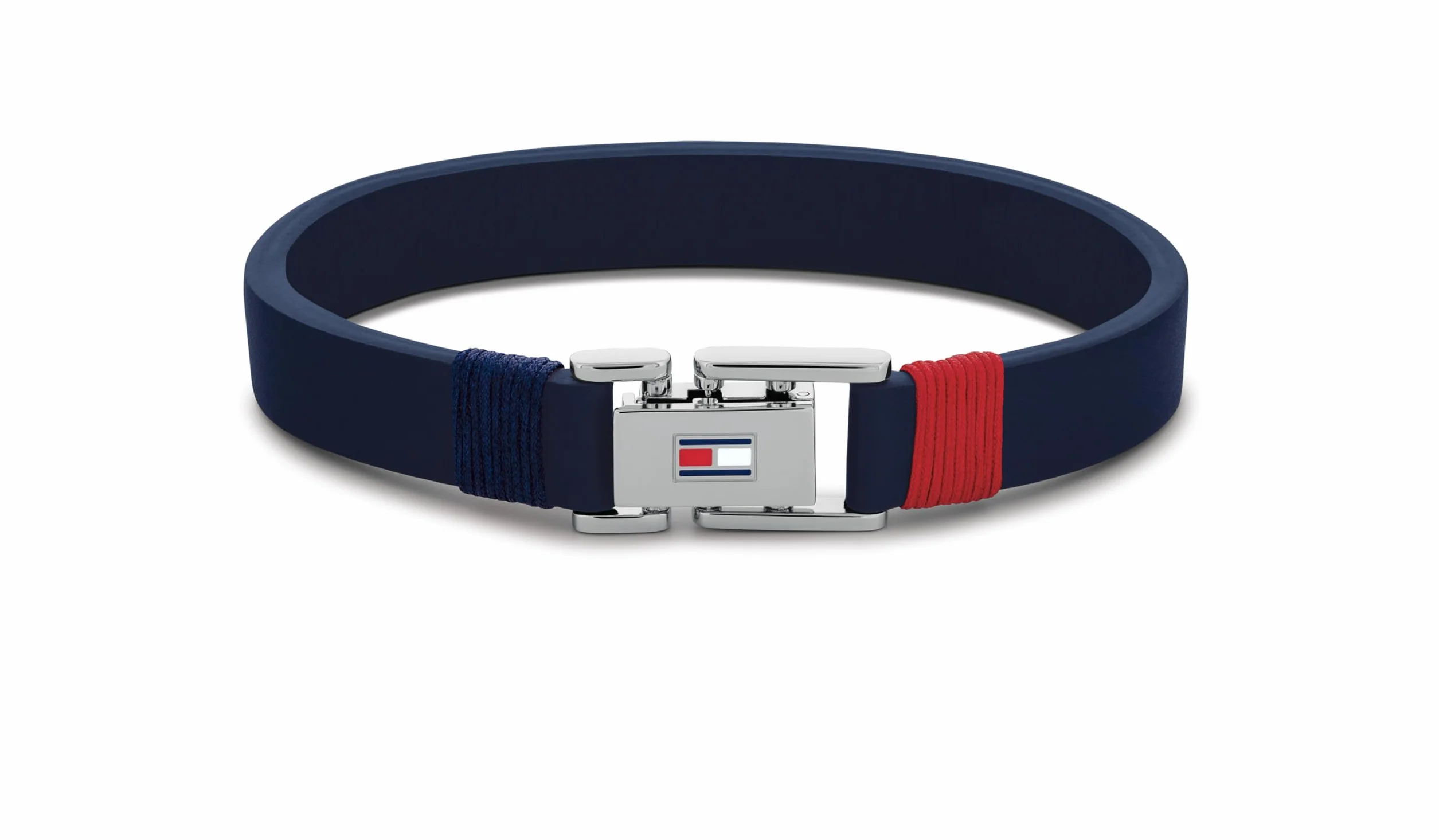 Tommy Hilfiger Mężczyźni Bransoletka, Niebieski, 19,5 cm