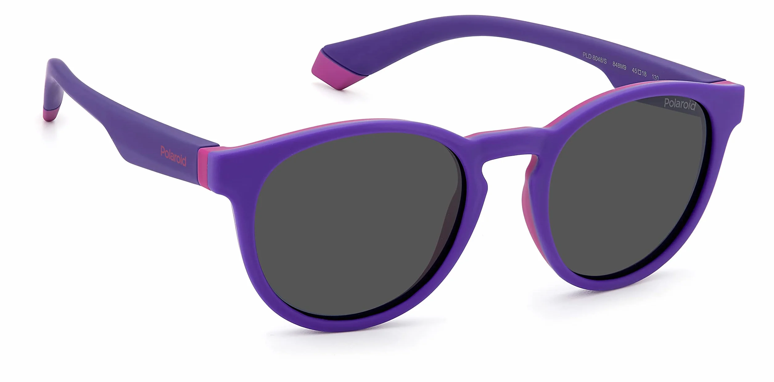 POLAROID KIDS PLD 8048/S, okulary przeciwsłoneczne, młodzież, uniseks, kolorowe, unikalne