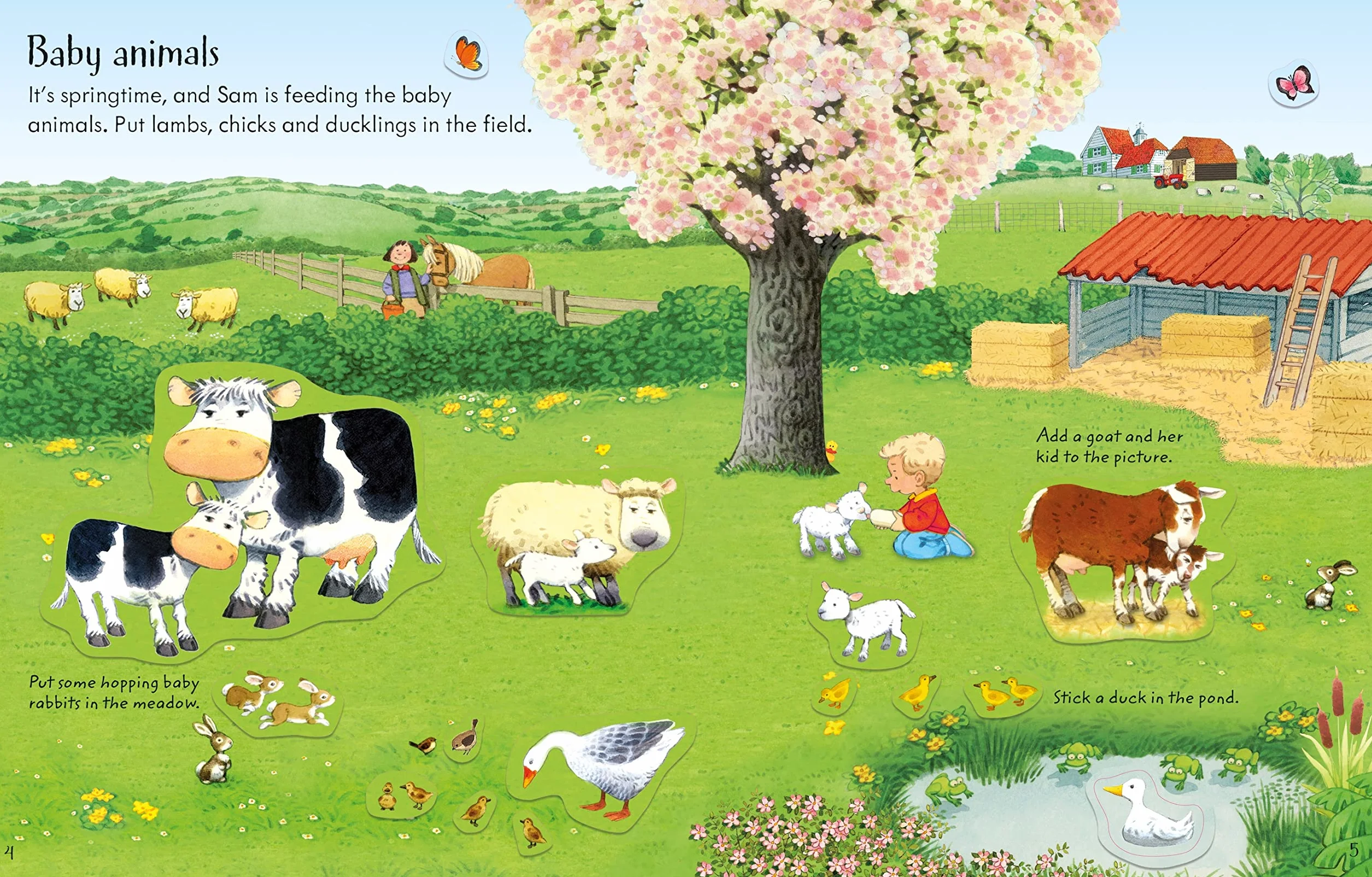 Poppy and Sam's Animals Sticker Book (Farmyard Tales Poppy and Sam): 1