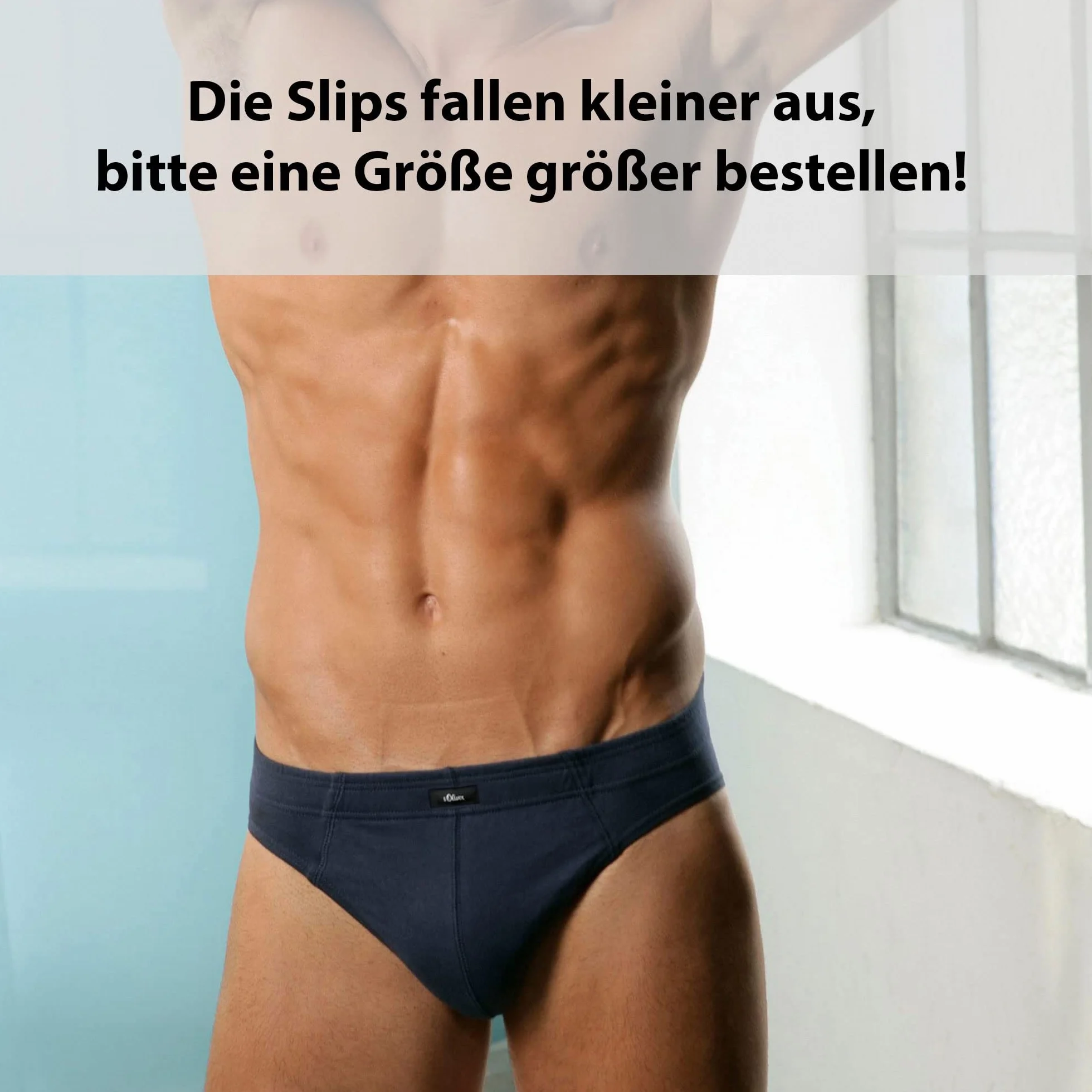S.Oliver Mężczyźni Change Daily Slipy, Granatowy, XL