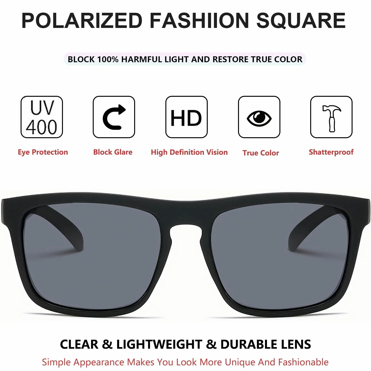 Okulary przeciwsłoneczne, okulary przeciwsłoneczne UV400, polaryzacyjne dla mężczyzn, kobiet, okulary przeciwsłoneczne super lekkie, okulary przeciwsłoneczne męskie do jazdy, jazdy na rowerze