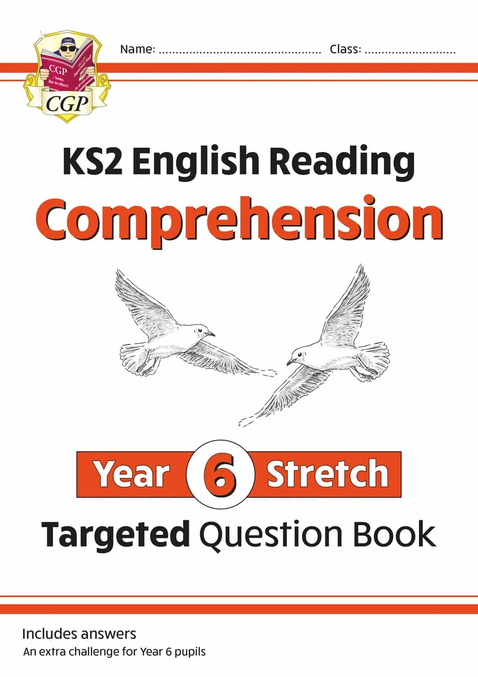 KS2 English Year 6 Stretch Reading Comprehension Targeted Question Book (+ Ans)