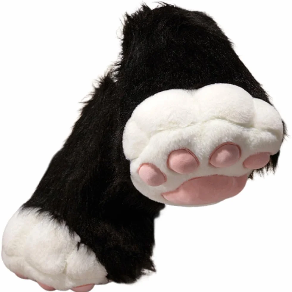 Fursuit zestaw pluszowych butów z futrzanymi butami, futrzane buty, kostium na Halloween, akcesoria Cosplay, wystawa