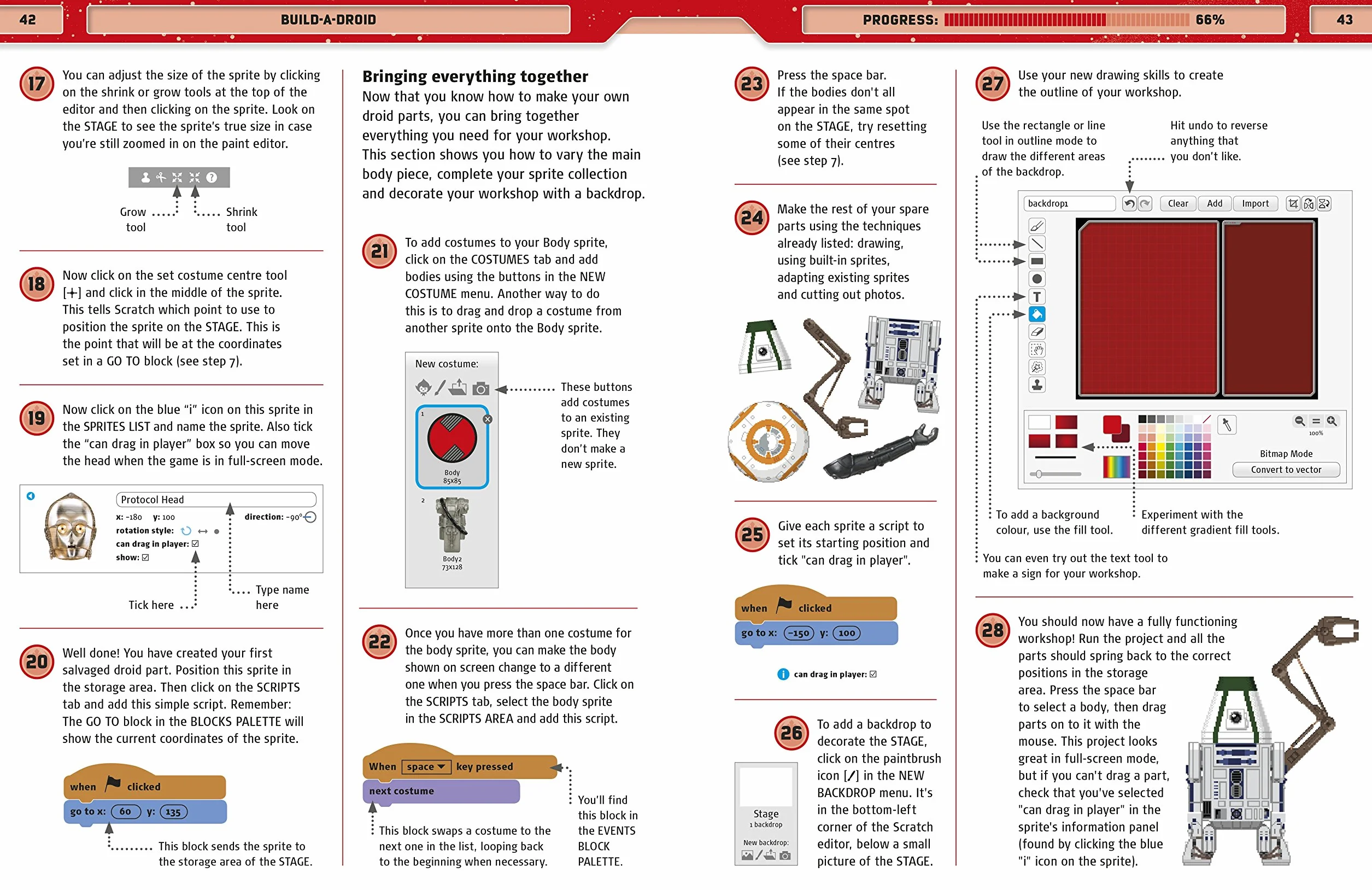 Star Wars Coding Projects: A Step-by-Step Visual Guide to Coding Your Own Animations, Games, Simulations and More!