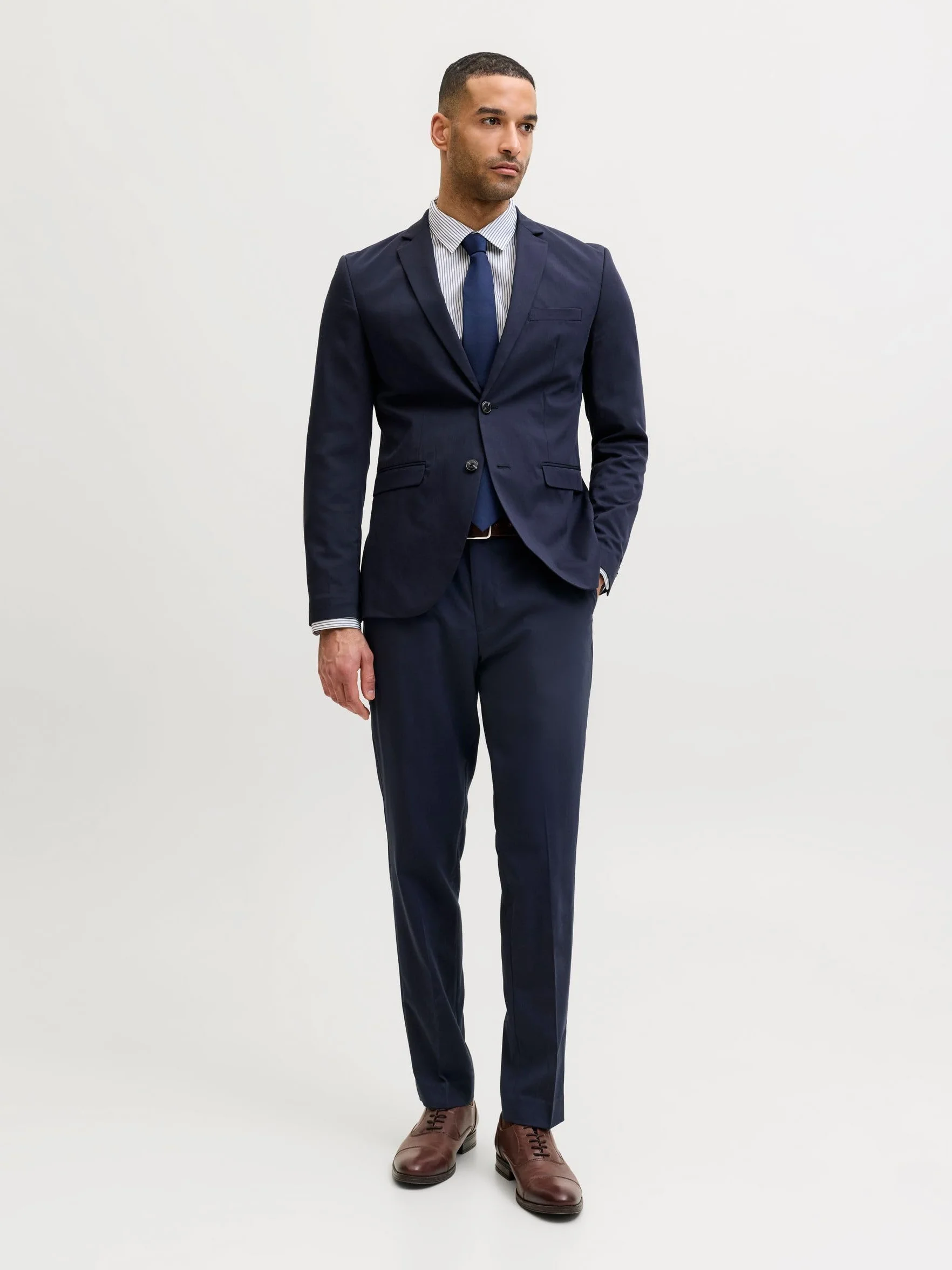 JACK & JONES jprfranco suit noos Garnitur Mężczyźni, granatowy, 50