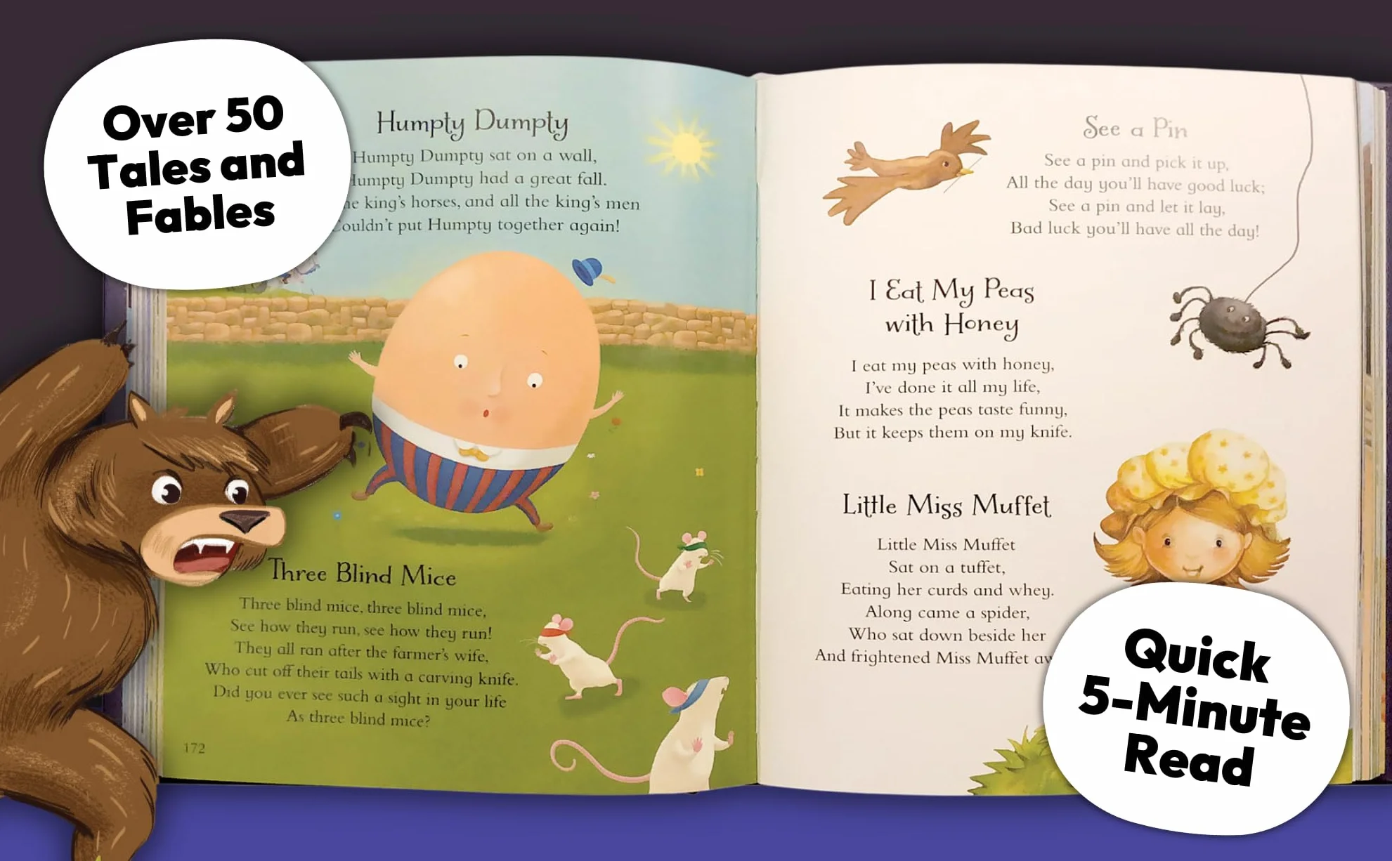 Five-Minute Stories: Over 50 Tales and Fables