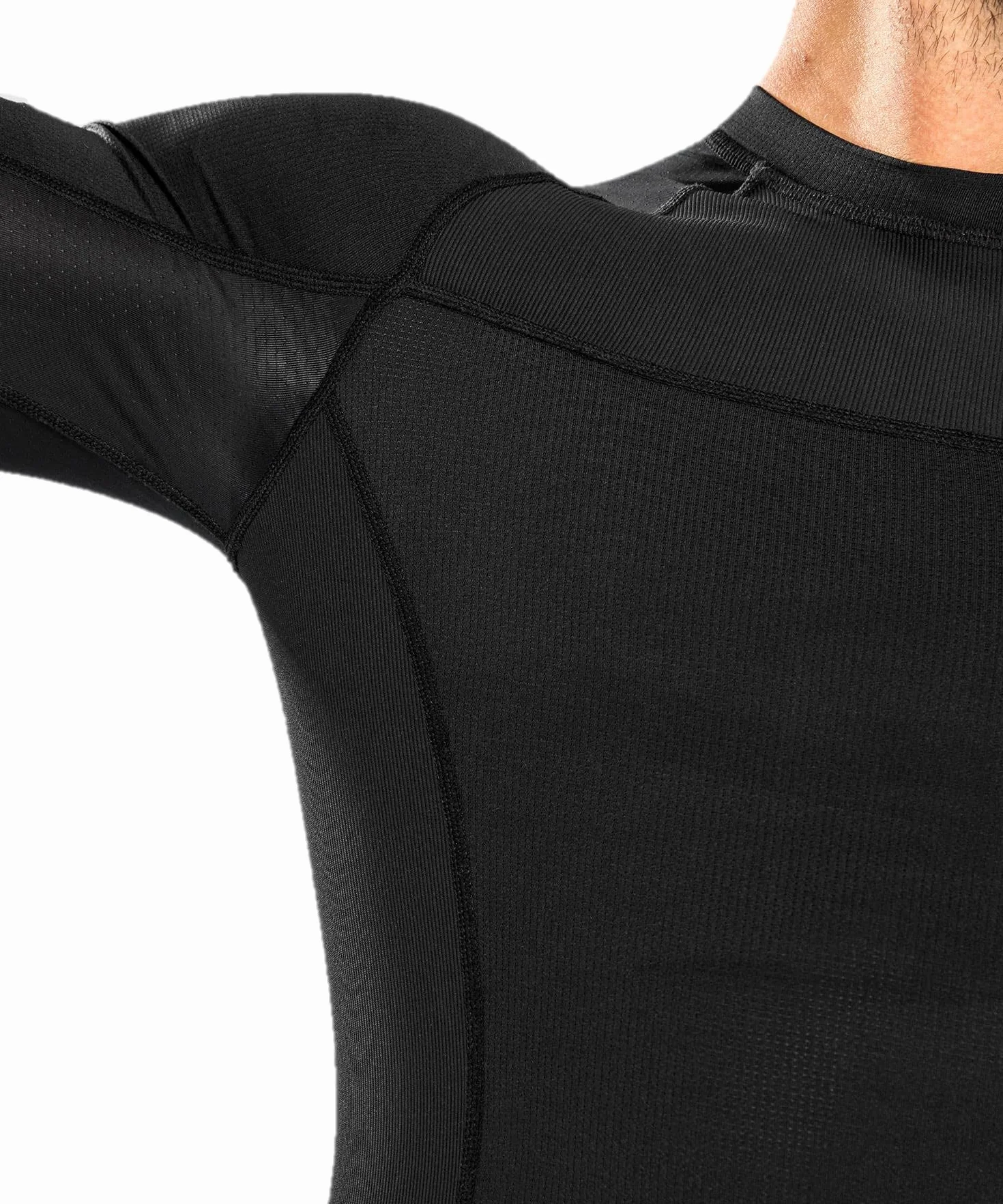 Venum Men's Standard G-Fit Air Rashguards Longsleeve-Black