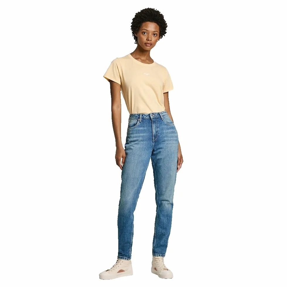 Pepe Jeans Zwężane Dżinsy Hw Pl204591 - Dżins Kobiety