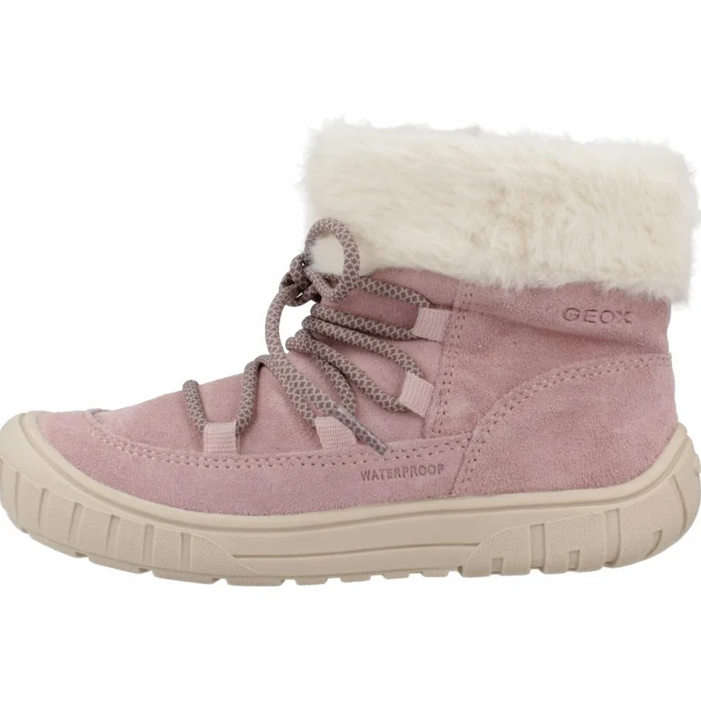Geox Baby B Omar Girl WPF a Boots dziecięce, stara róża, 10 UK Child