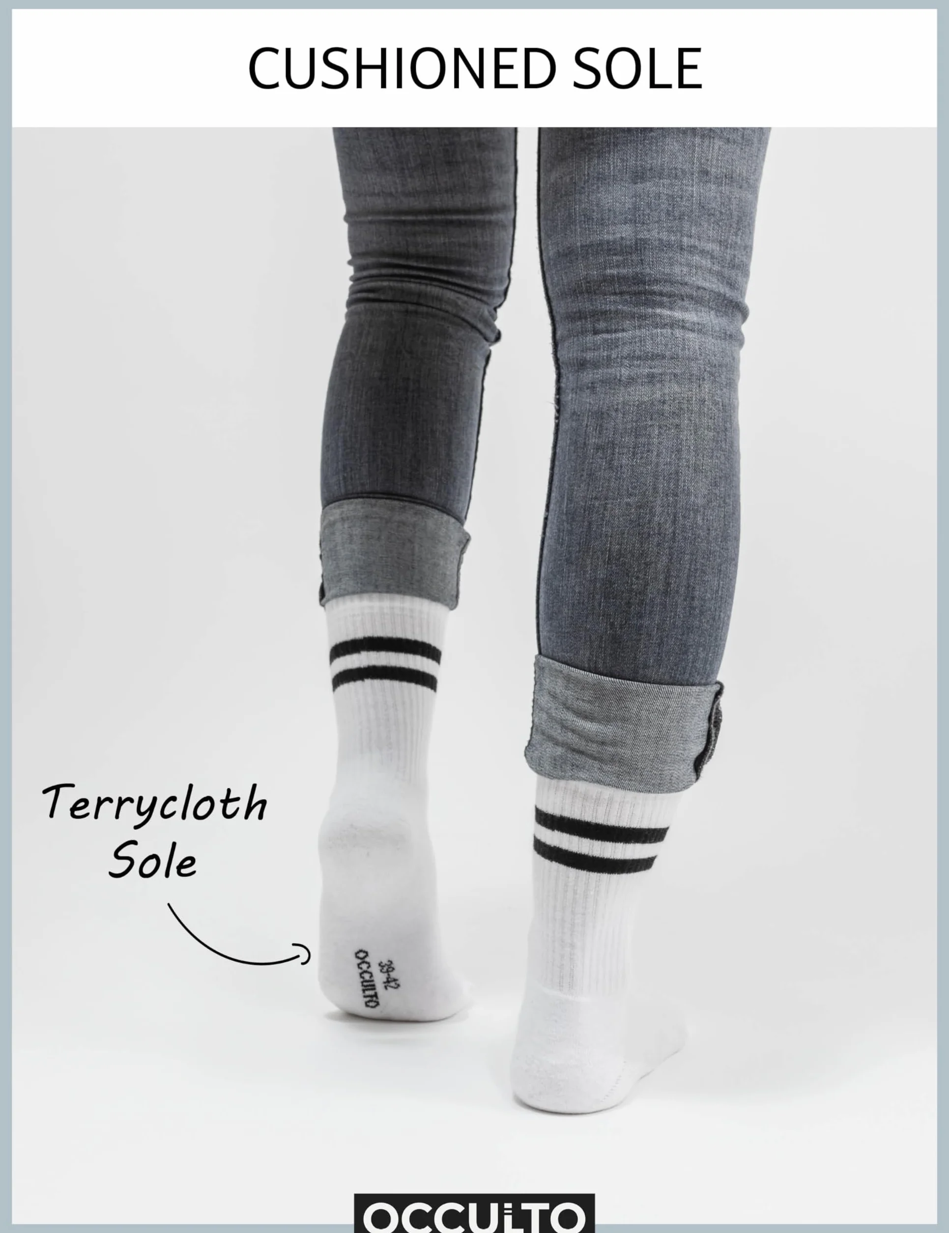 Occulto skarpety tenisowe damski 6 pak (model: Serena)