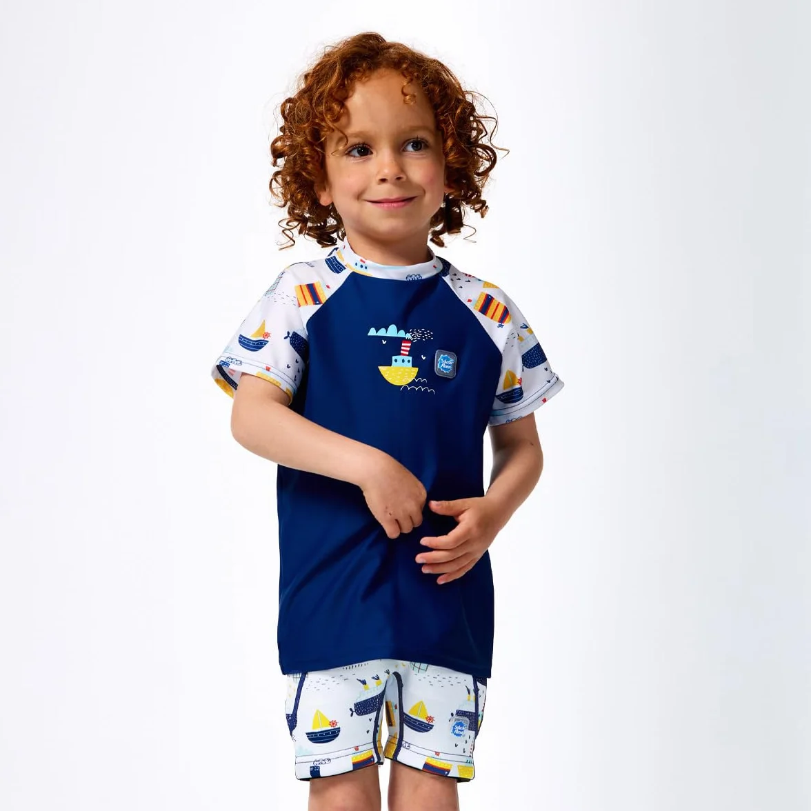 Splash About Dziecięce spodenki na inkontynencję "Splash Jammers", łodzie tug, 3-4 lata, Łodzie tug, 3-4 ans