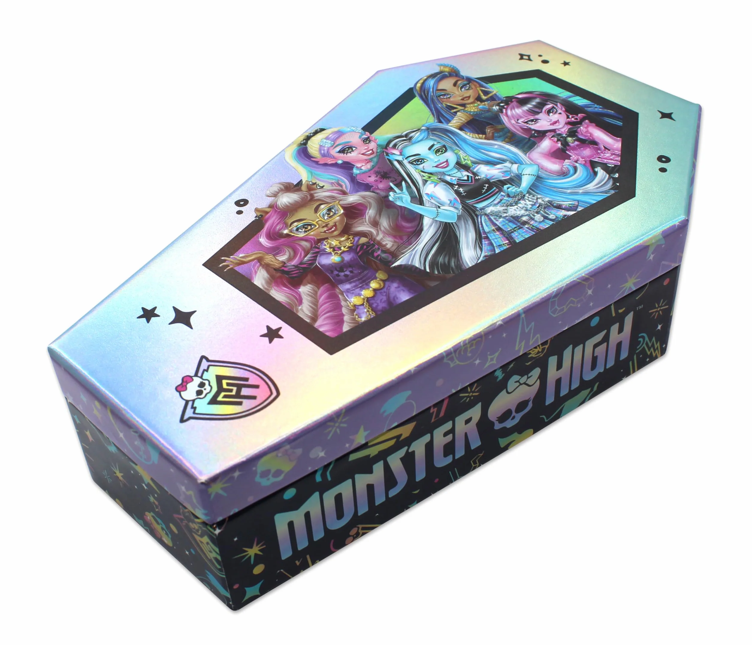 Joytoy Monster High szkatułka na biżuterię z akcesoriami 22,5 x 13,5 x 6 cm