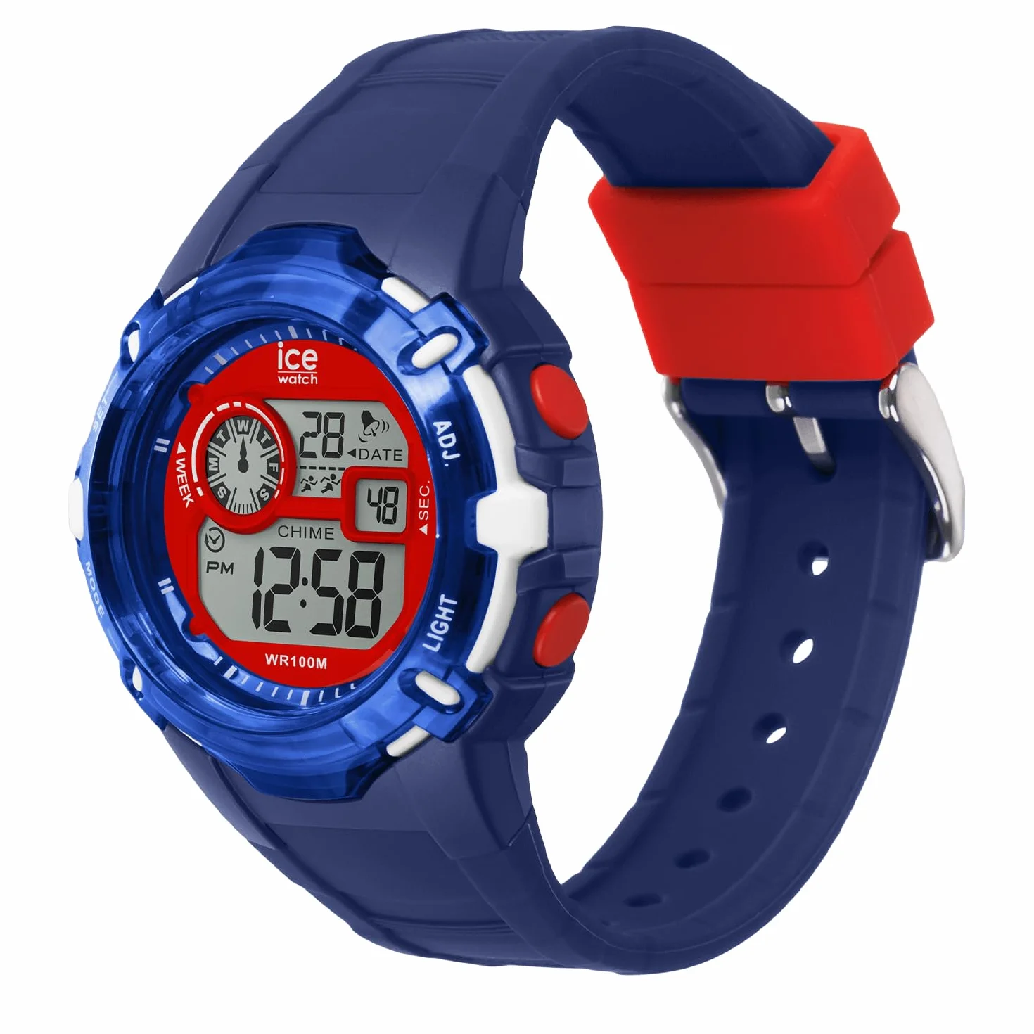 Ice-Watch - ICE digit explorer - zegarek dziecięcy z silikonowym paskiem (mały)