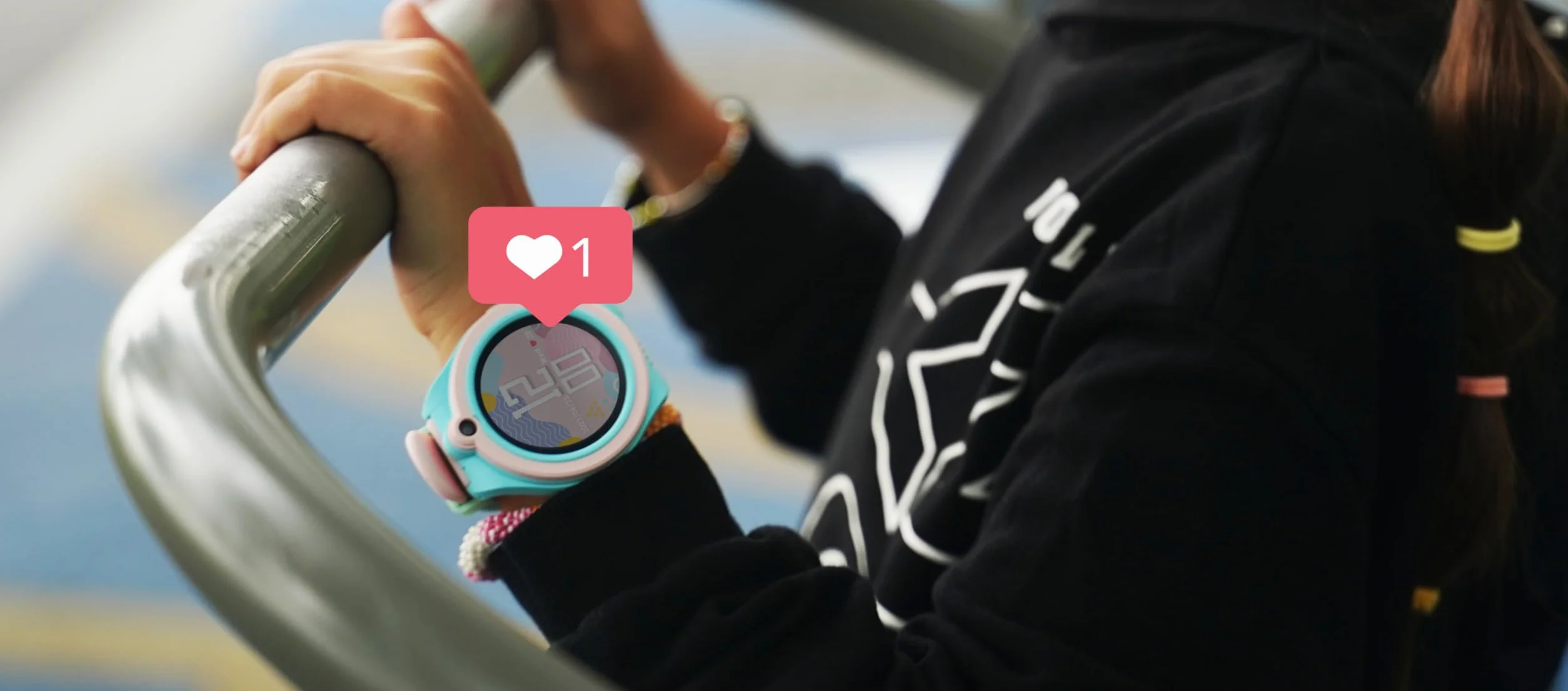 Bemi Linko Smartwatch Dziecięcy LTE GPS Fioletowy - Nagroda Designu 2023, Termometr, Monitor Tętna, Wodoodporny
