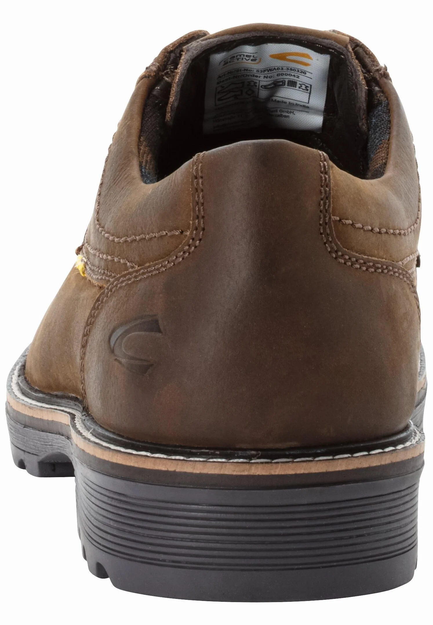 camel active Flow Oxford męskie buty sznurowane z prawdziwej skóry