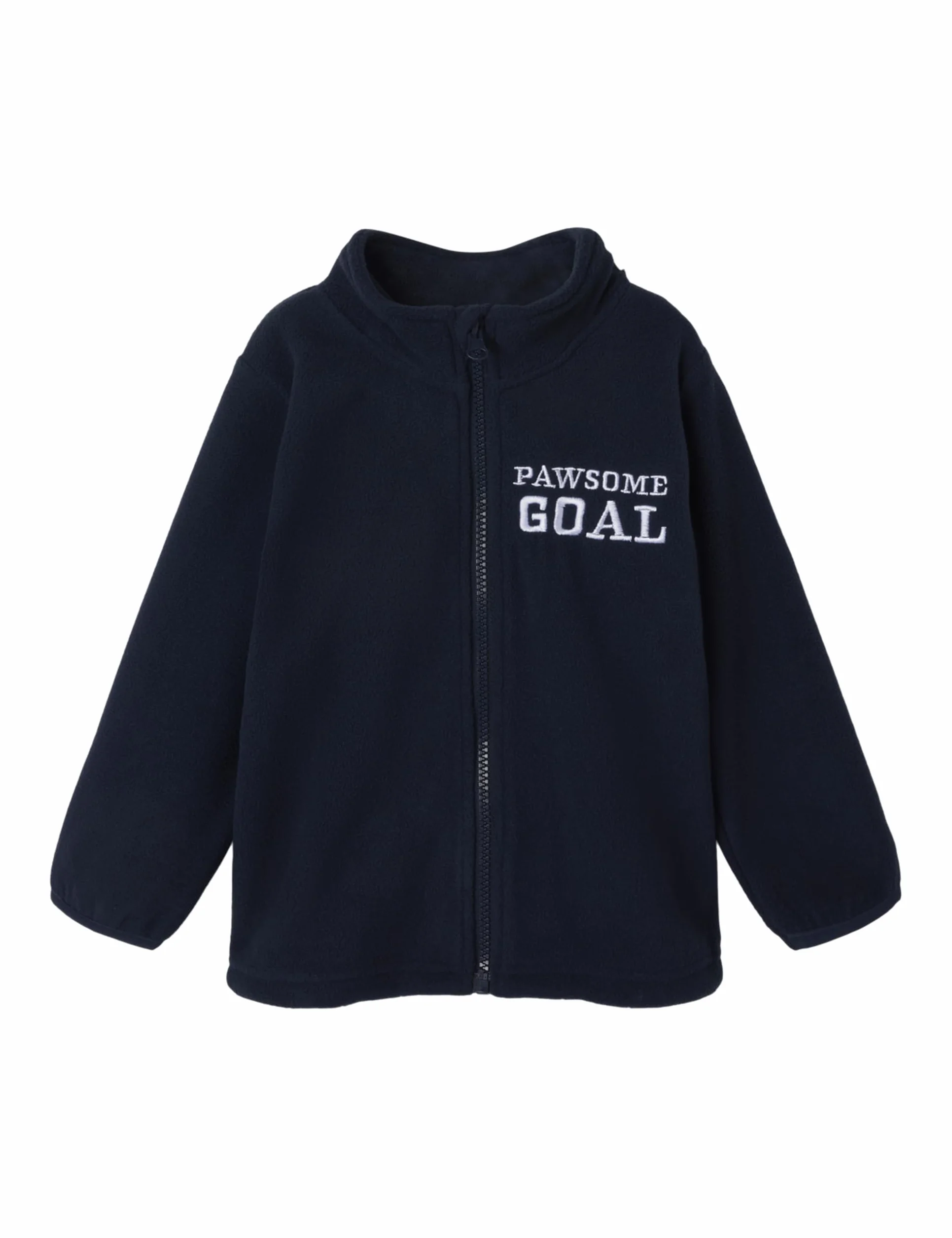 NAME IT Chłopięcy Nmmjohan Psi Fleece W Zip Cplg, granatowy blezer, 110