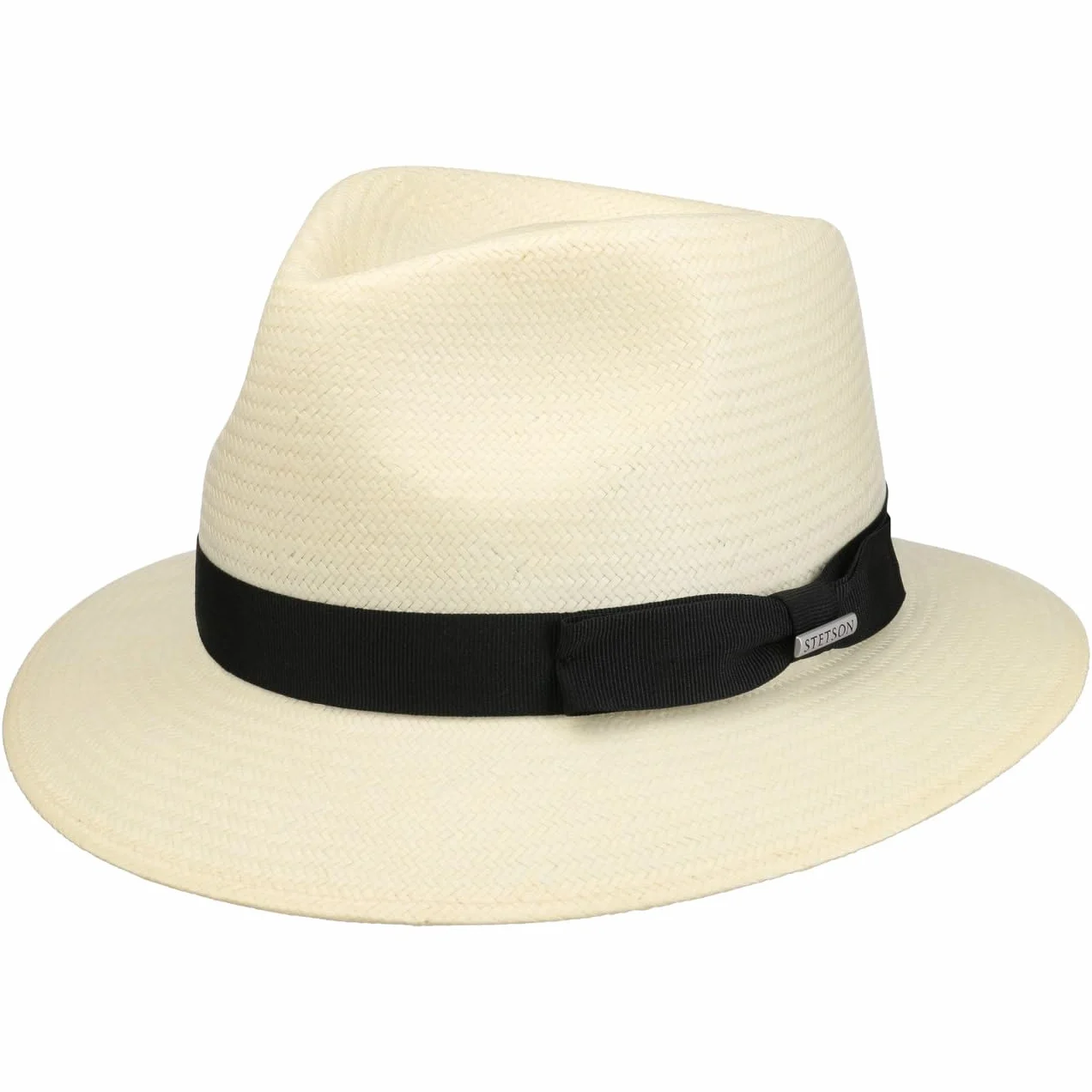 STETSON Aripeka Traveller kapelusz przeciwsloneczny ochrona UV rypsowy pasek Meski Wiosna Lato