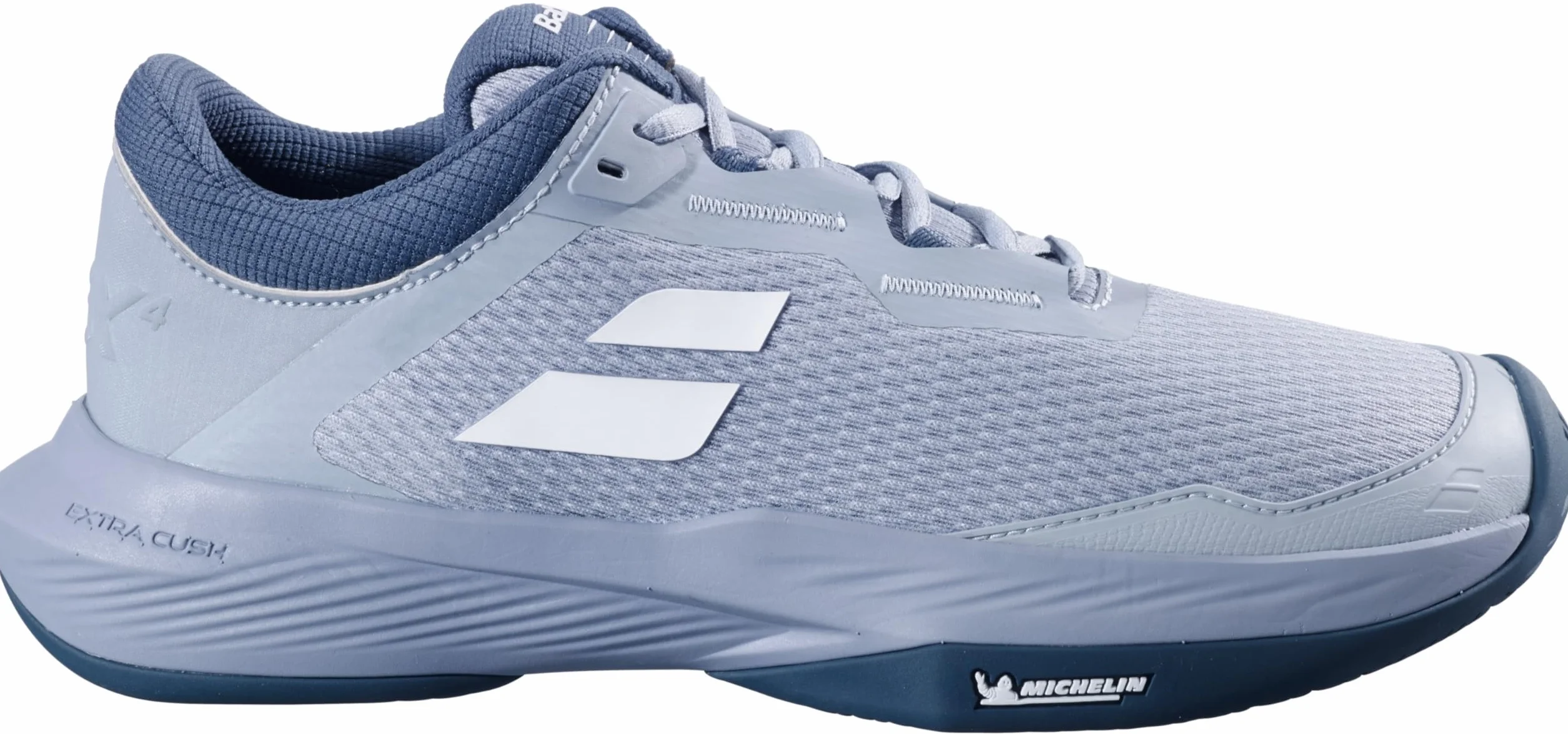 Babolat, Buty tenisowe SFX 4 AC M, wysoki komfort, szerokie dopasowanie, optymalne wsparcie, technologia Extra Cush, lekka i wentylowana cholewka, gruba podeszwa ortholitowa