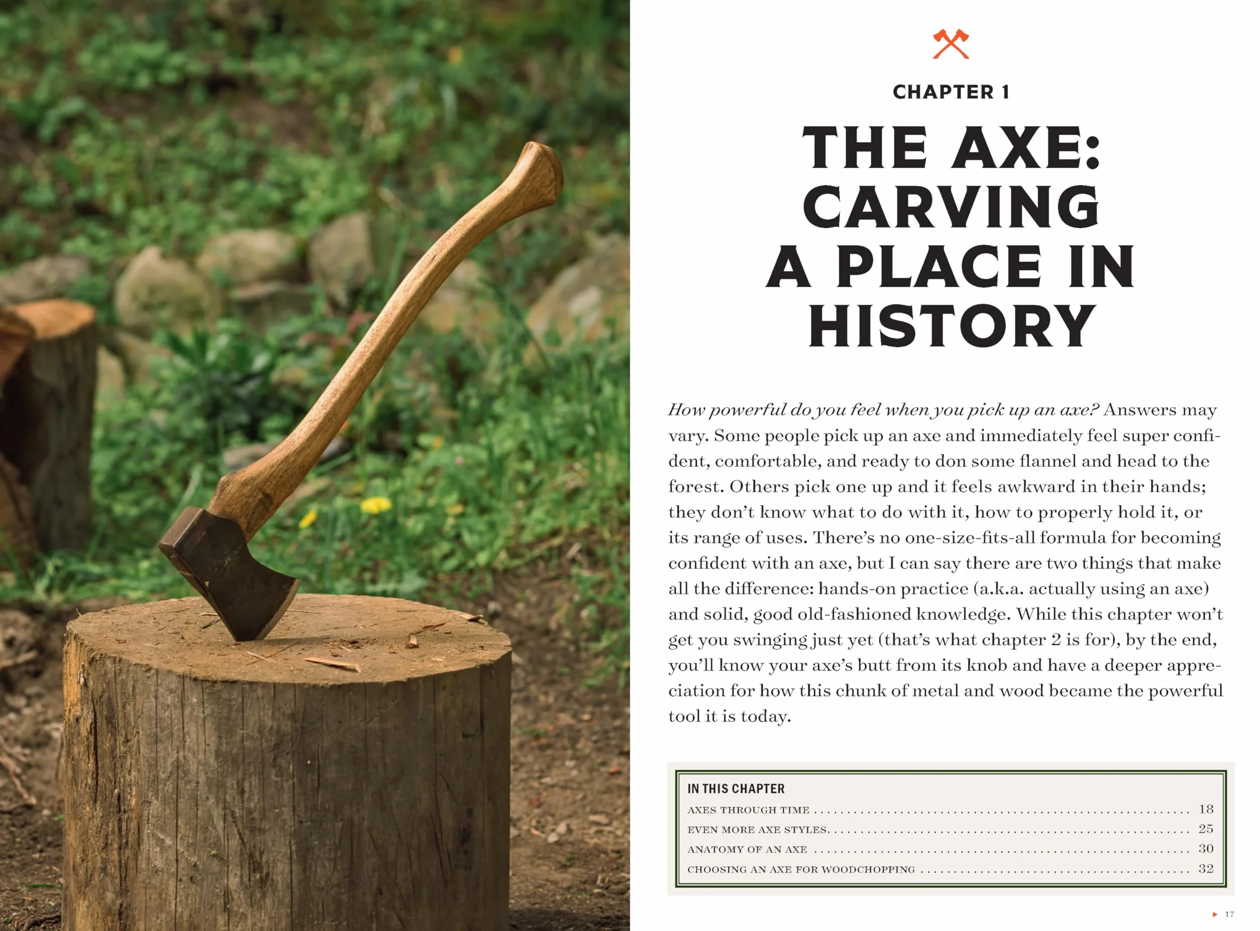 Axe in Hand: A Woodchopper's Guide to Blades, Wood, and Fire