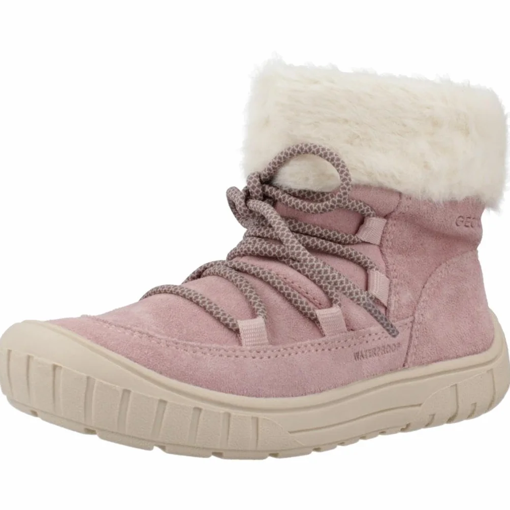 Geox Baby B Omar Girl WPF a Boots dziecięce, stara róża, 10 UK Child