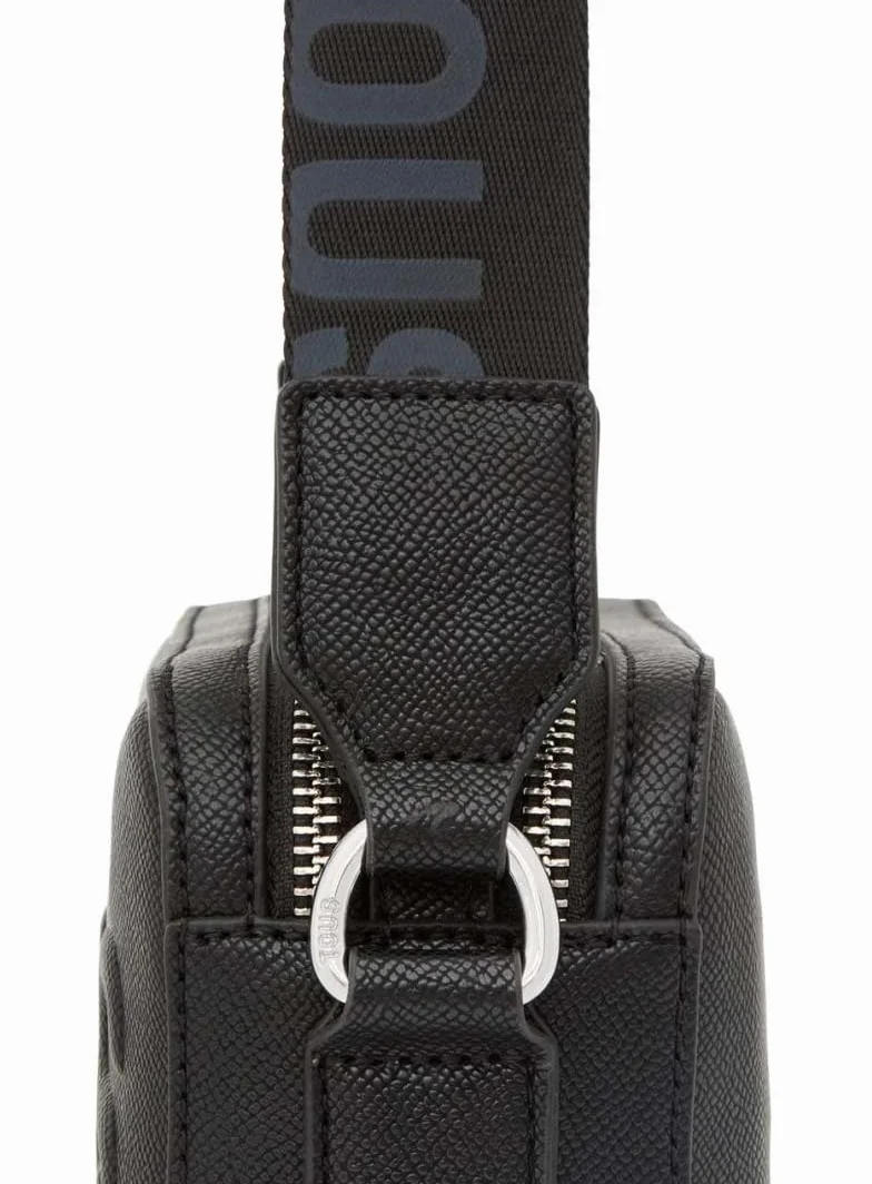 Tous Torba na ramię Reporter T LA Rue New Czarny, Torebka damska, Czarny (Black)