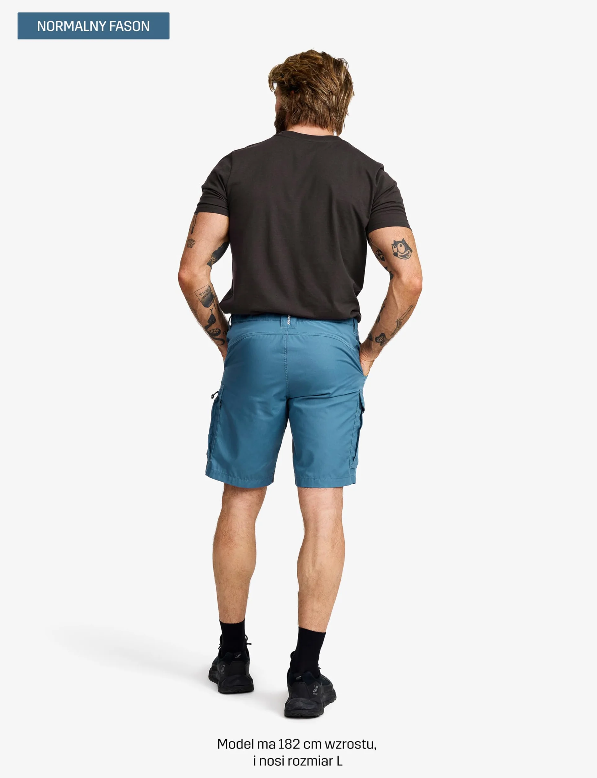 RevolutionRace Rambler Lightweight Pro Shorts Męskie, Lekkie spodnie turystyczne