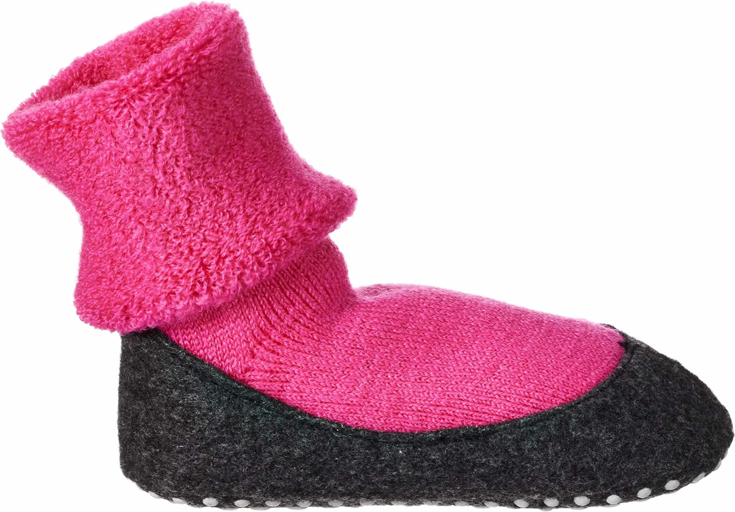 FALKE Uniseks - dzieci Cosyshoe Minis z wypustkami na podeszwie wypustki na filcowej podeszwie wygodne ciepłe oddychająca regulująca temperaturę neutralizująca zapachy wełna 1 Para