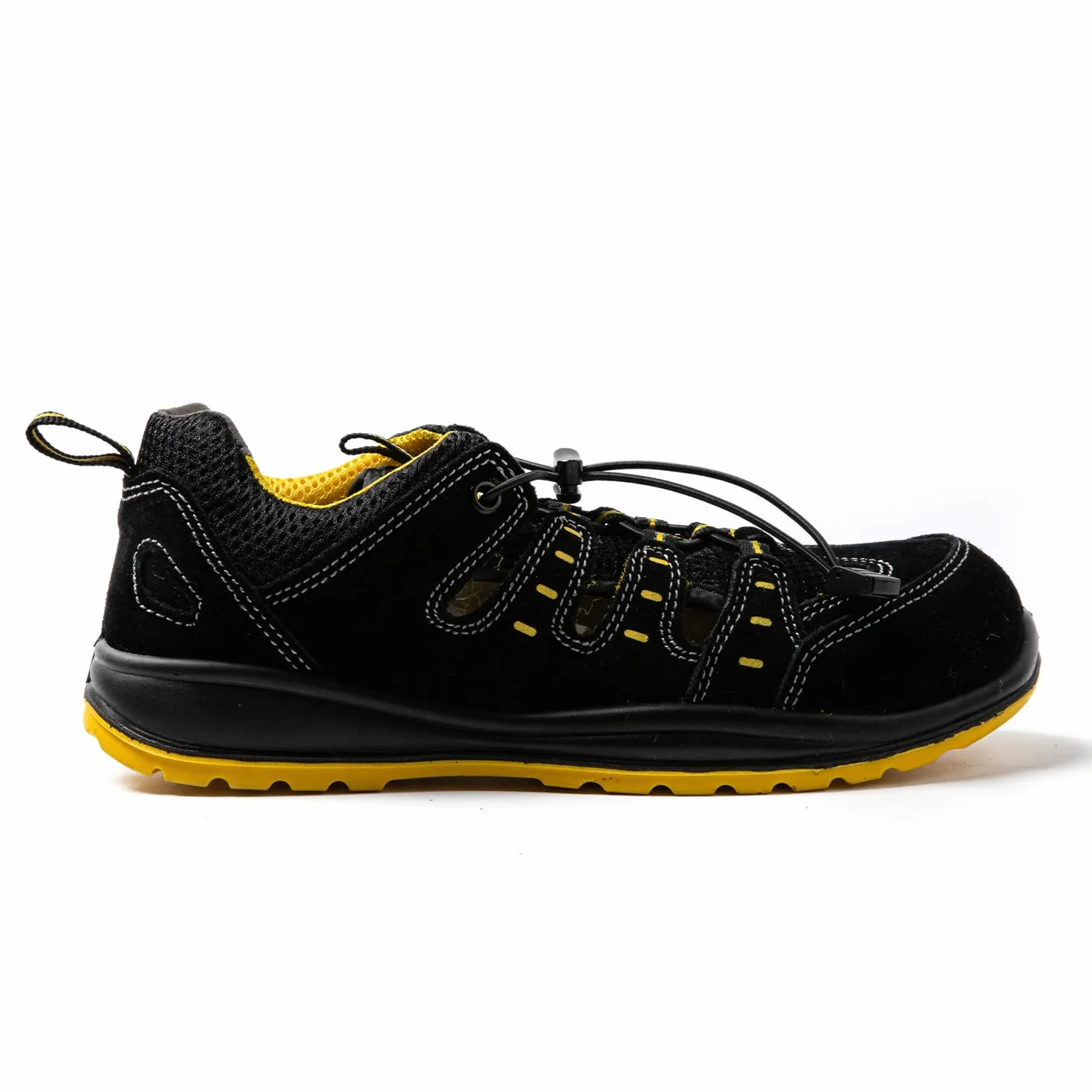 JOMIX buty antyfortunistyczne męskie letnie buty robocze damskie letnie S1 SRC, Czarny, 38 EU