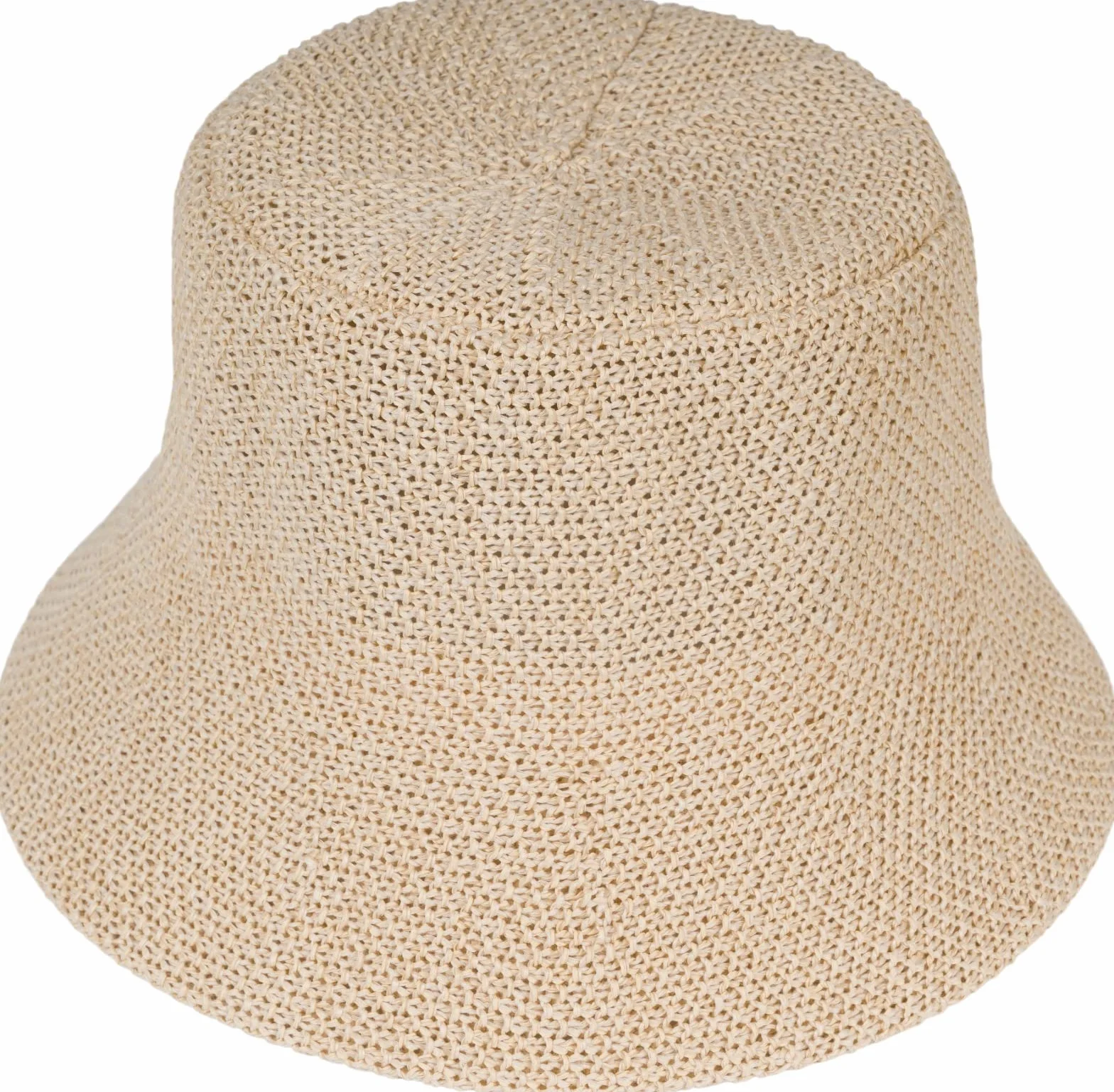 styleBREAKER Damski kapelusz rybacki z przewiewnej słomy papierowej, składany kapelusz do zgniatania, kapelusz przeciwsłoneczny, kapelusz bucket hat 04025032