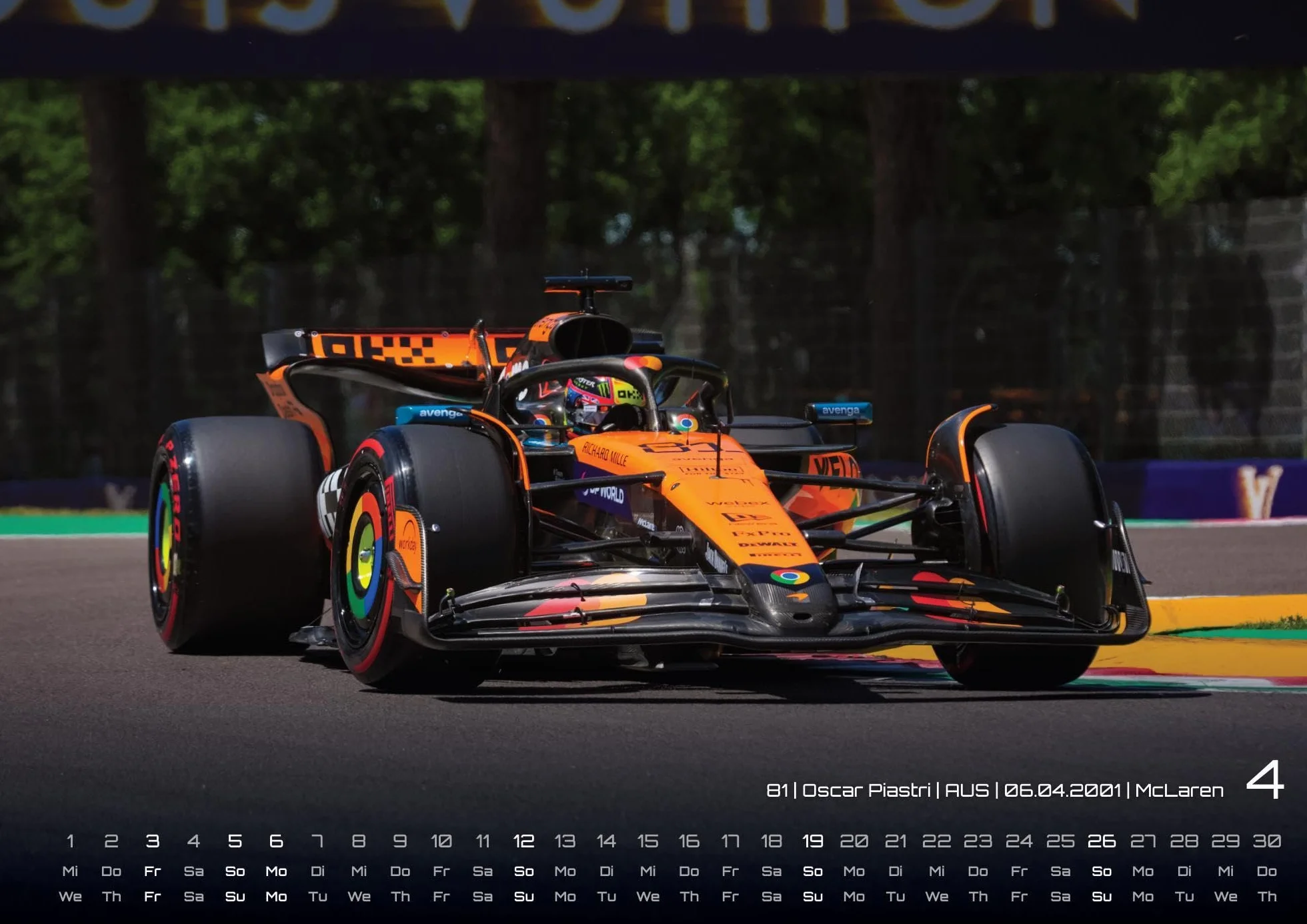 Formel 1 - Grand Prix - 2026 - F1 Kalender DIN A2: Der Wandkalender für alle Fans der Königsklasse auf vier Rädern für das Jahr 2026 im extragroßen Format DIN A2 (ca. 60 x 42 cm)!