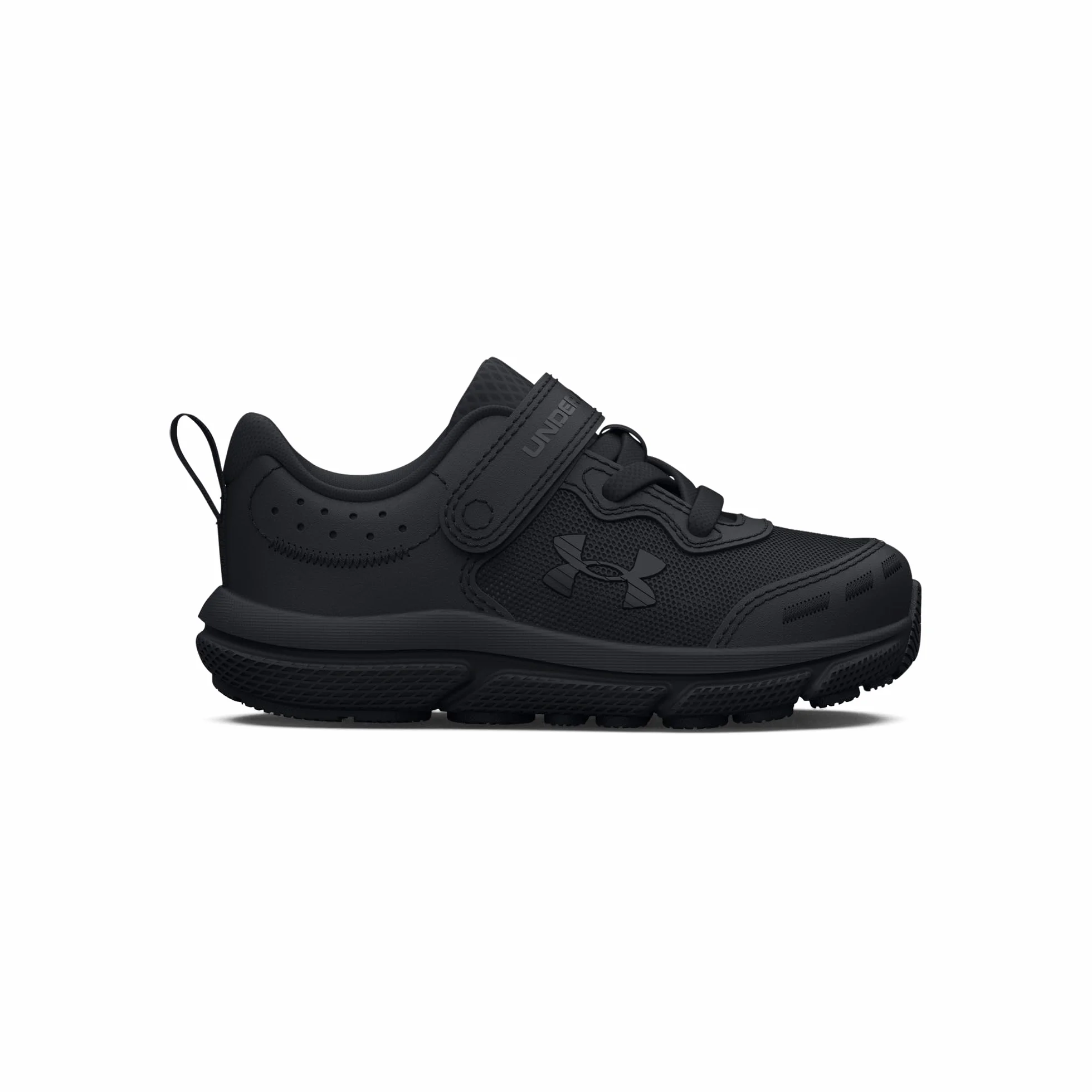Under Armour UA BINF Assert 10 AC, Kapcie, Czarny/Czarny/Czarny, 39 EU, czarny, 39 EU