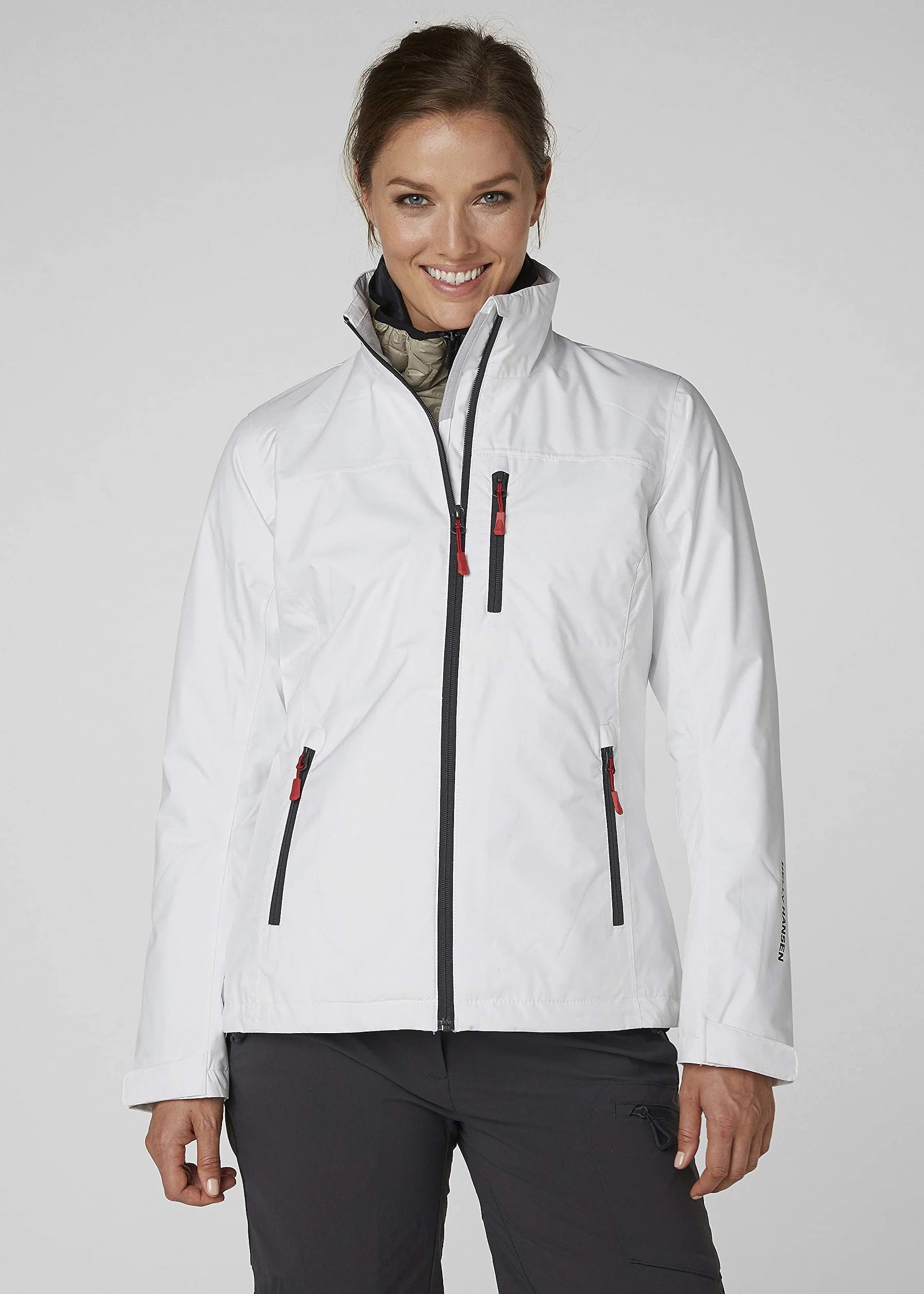 Helly-Hansen Kobiety W Crew Midlayer Kurtka, Biały, L