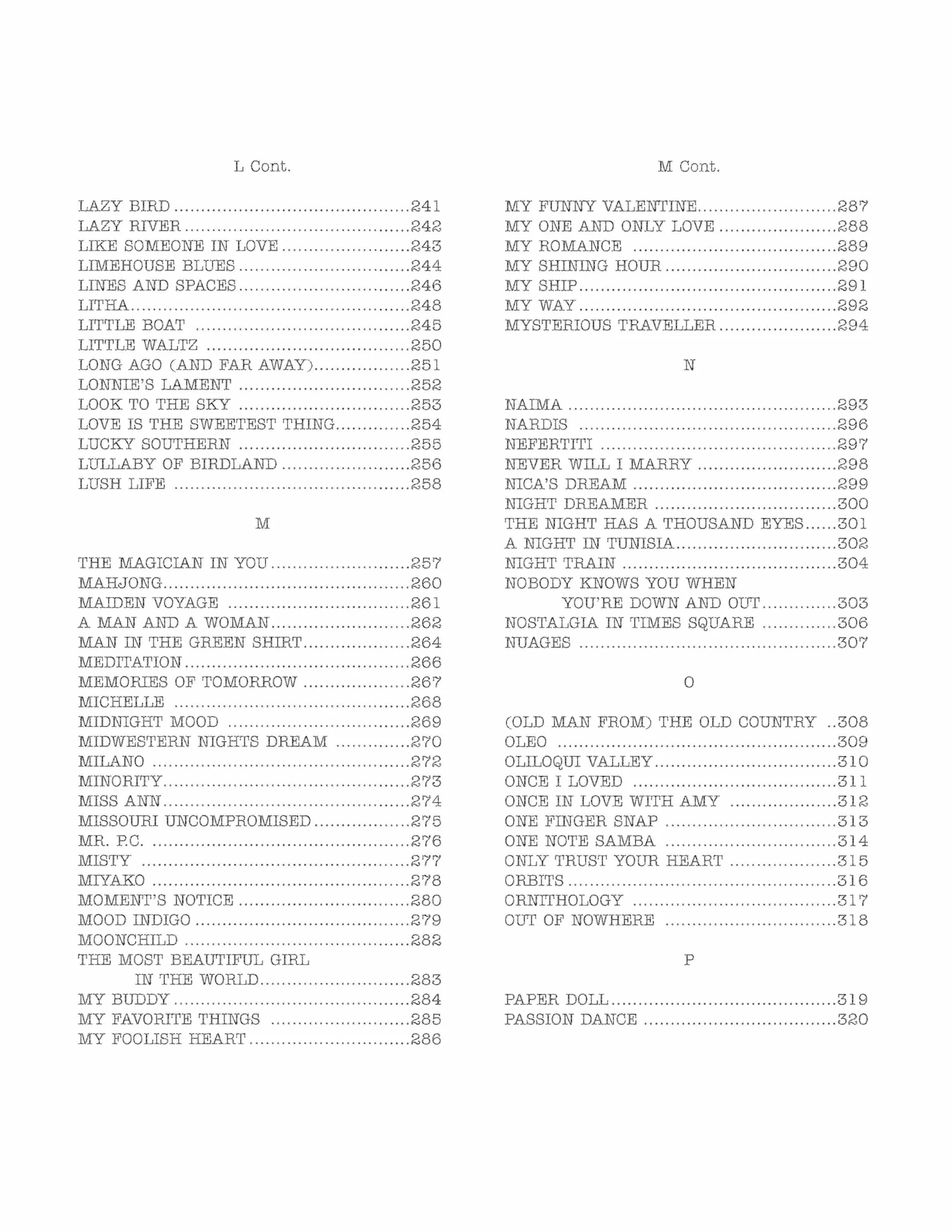 The Real Book - Volume I - Sixth Edition C Edition: 01