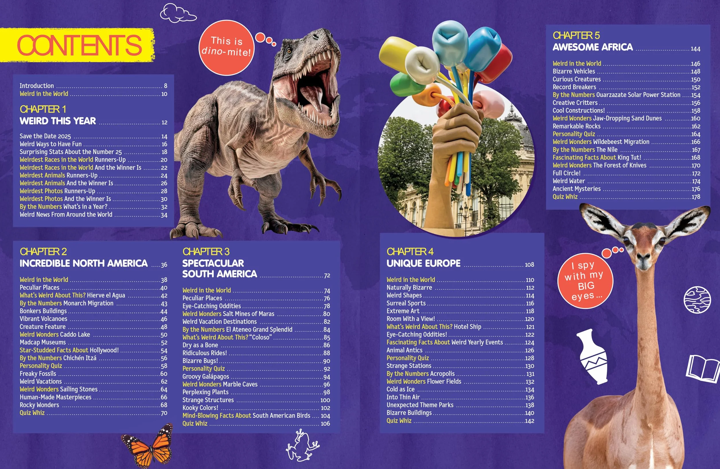 Weird But True World 2025: Incredible facts, awesome photos, and weird wonders--for this year and beyond!