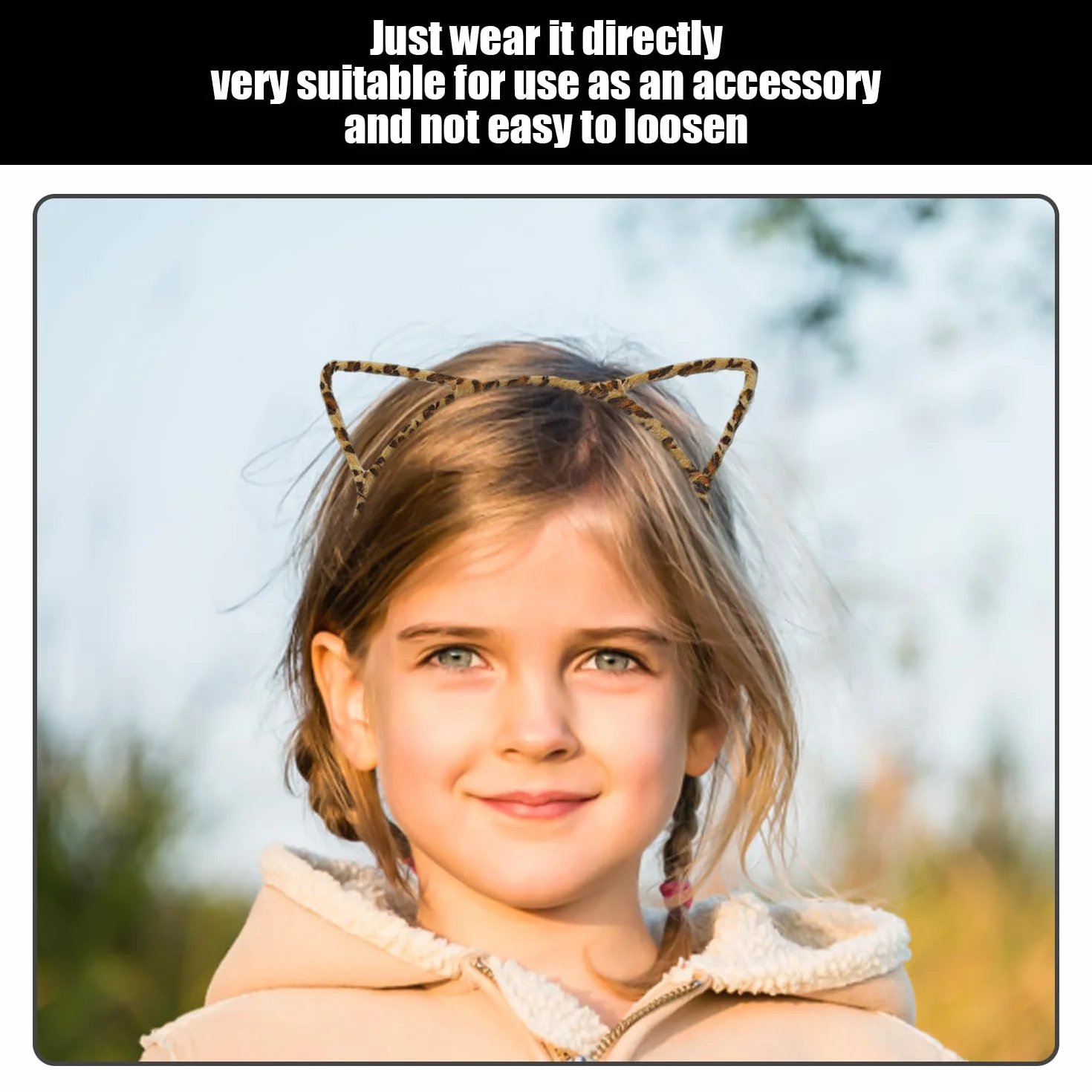 4 sztuki opasek na uszy kota, pluszowe opaski, śliczne opaski na głowę, opaski na twarz, opaski na imprezę, zabawne opaski na czoło.