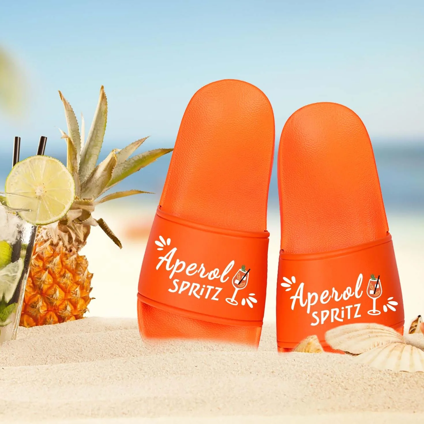Aperol japonki, kapcie męskie i damskie