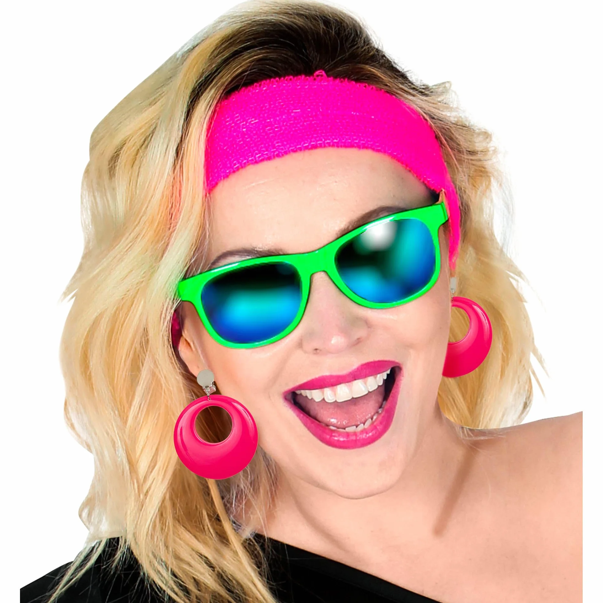 W WIDMANN MILANO Party Fashion - kolczyki, neonowe kolory, biżuteria, na imprezę tematyczną w stylu lat 80.