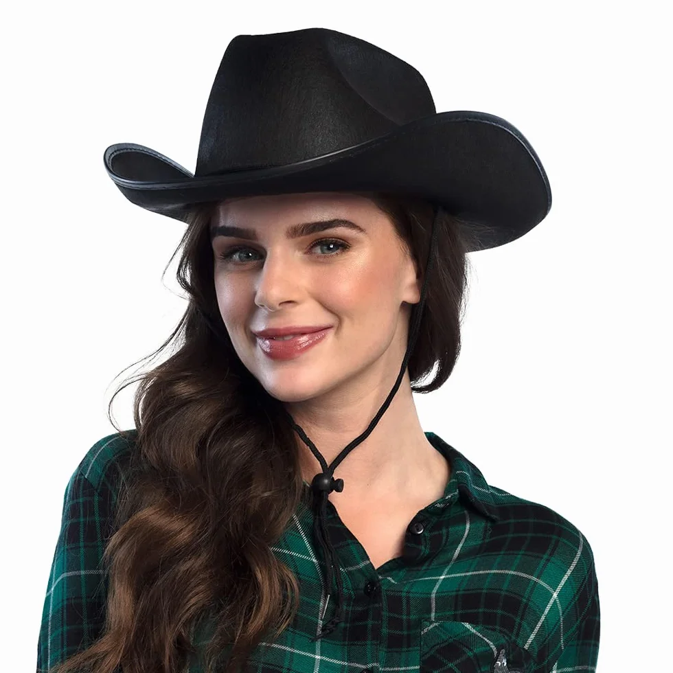 Boland - Kowbojski kapelusz dla dorosłych, nakrycie głowy, szeryf, jeździec rodeo, dziki zachód, kostium, karnawał, impreza tematyczna