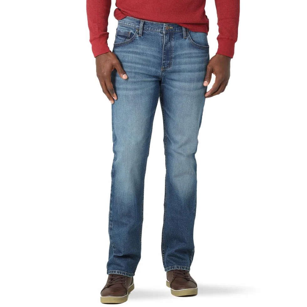Wrangler Authentics Dżinsy Z Prostą Nogawką Slim Fit - Dżins Mężczyźni