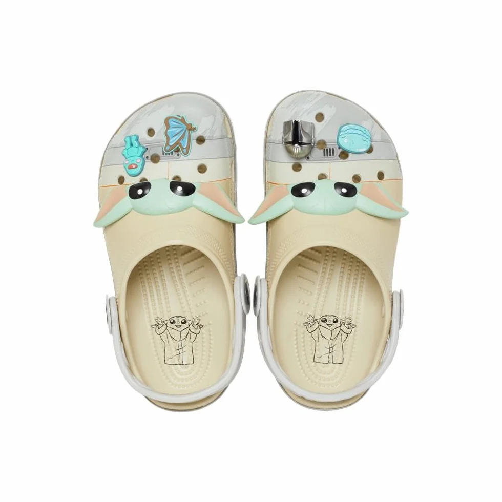 Crocs Uniseks - dzieci Grogu Classic Clog KChodak