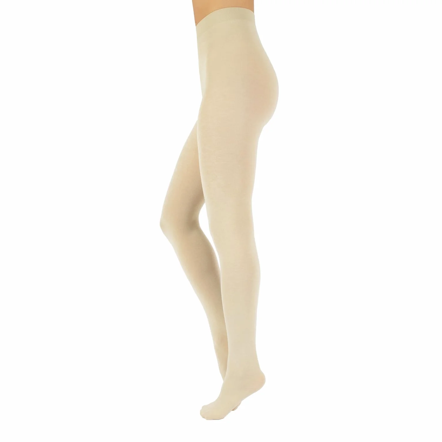 CALZITALY Ciepły Kobiety Collants en Laine Mate pour Femme | Collants en Cachemire | Chaussettes de Couverture | 150 Den | Noir, Bleu | S M L Xl (1 w zestawie)