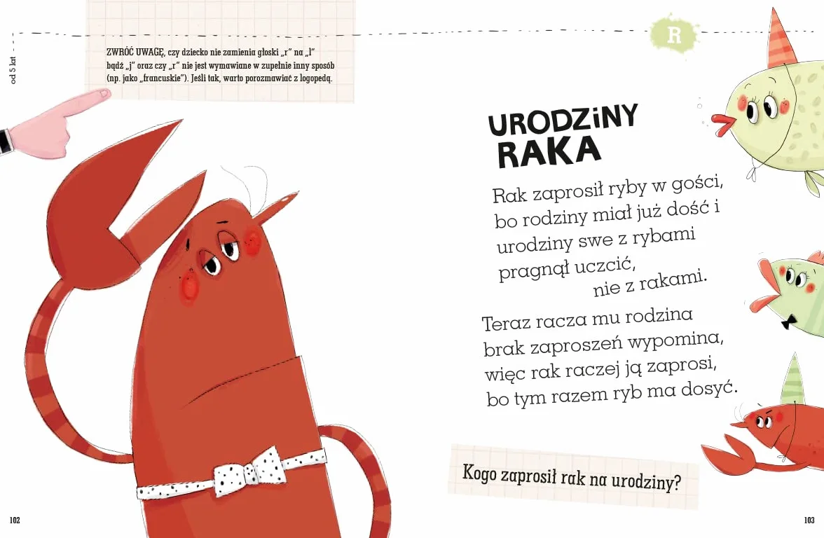 WIERSZYKI ĆWICZĄCE JĘZYKI, CZYLI RYMOWANKI LOGOPE