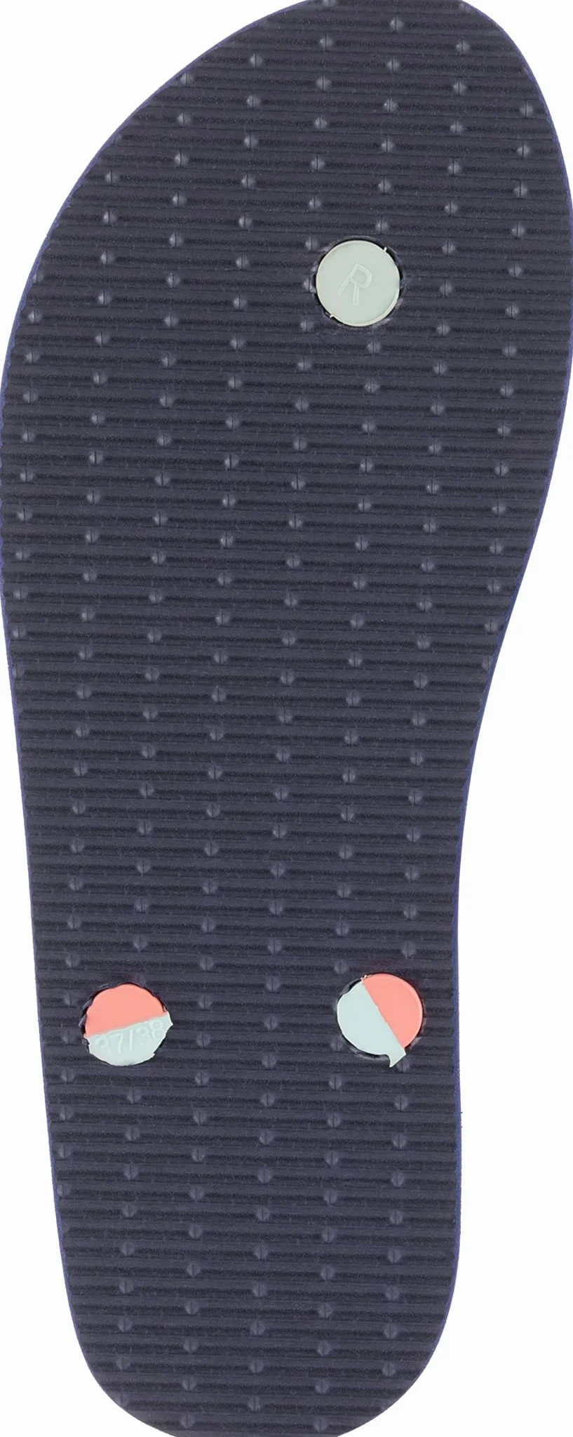 CRESSI since 1946 - St Tropez Flip Flops - Perfect for Beach, Sea, Pool, Gym, Leisure, Quick Drying, Soft Shock Absorbing, Non Slip, Navy/Pink - 39/40 EU