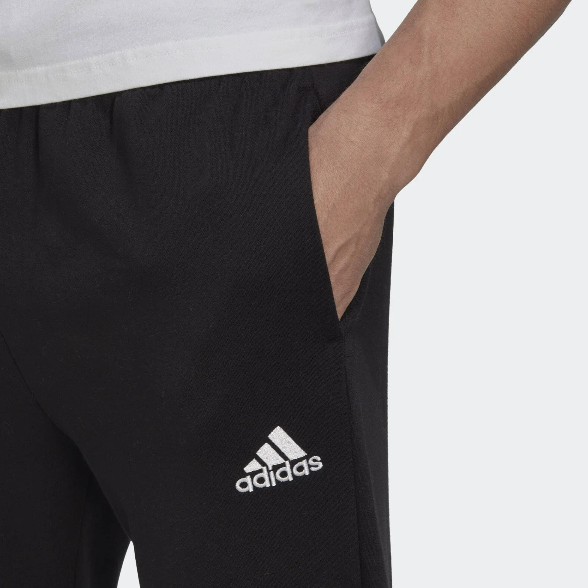 adidas Essentials Fleece Regular Tapered Pants - Spodnie Mężczyźni