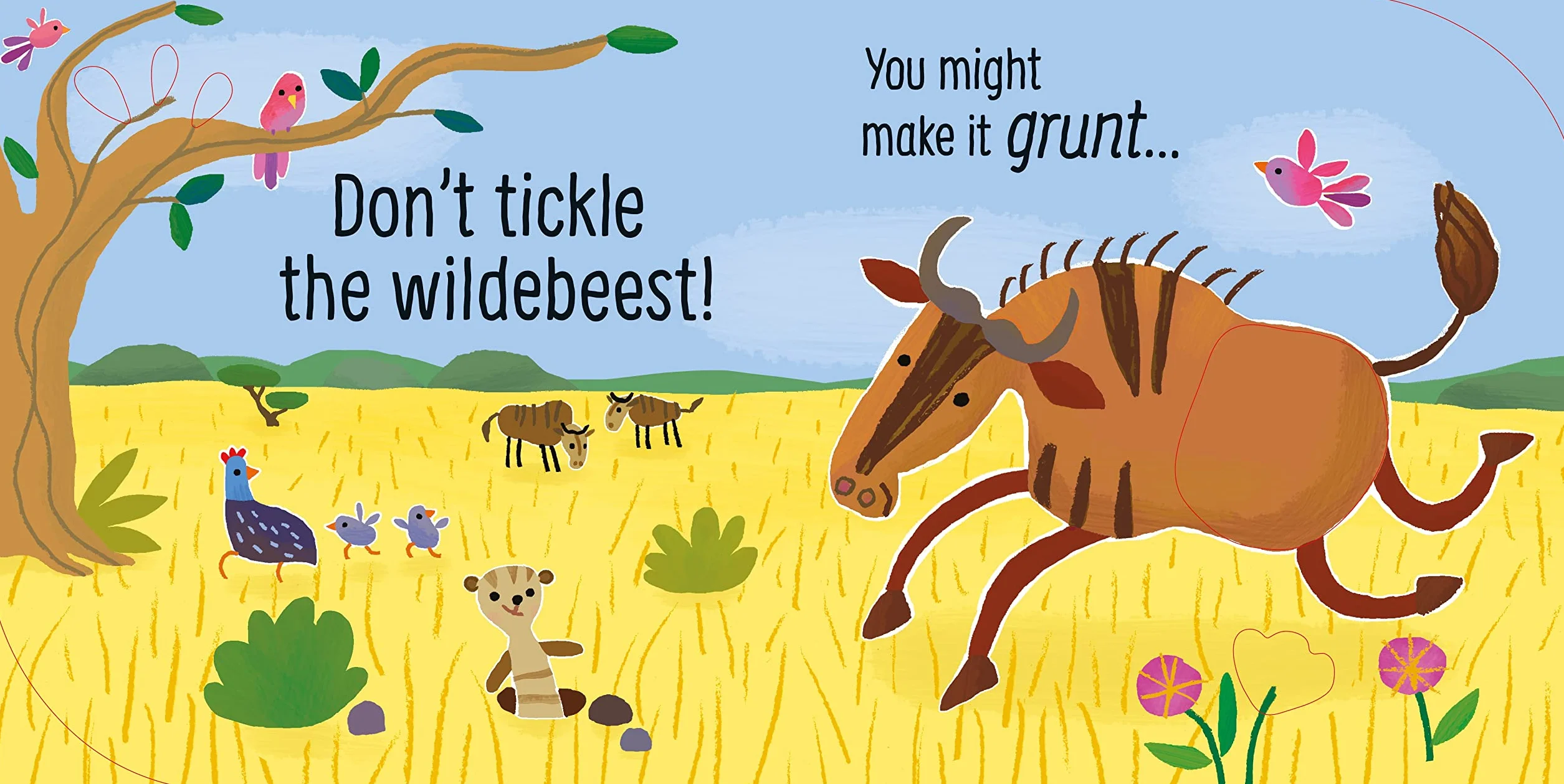 Don't Tickle the Elephant! (Touchy-feely sound books)
